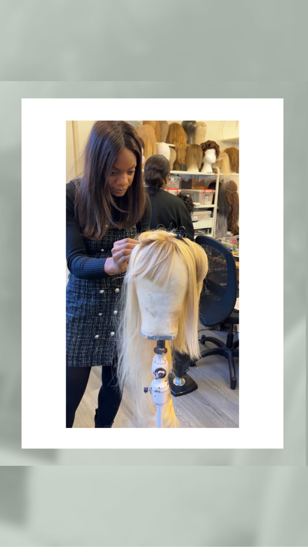 You don’t get to do this at the hairdresser - try a style before you commit!
Caroline was able to mock up the longer length so our client could decide whether she wanted to proceed.
What do you think - did she go for it? Vote in the poll!