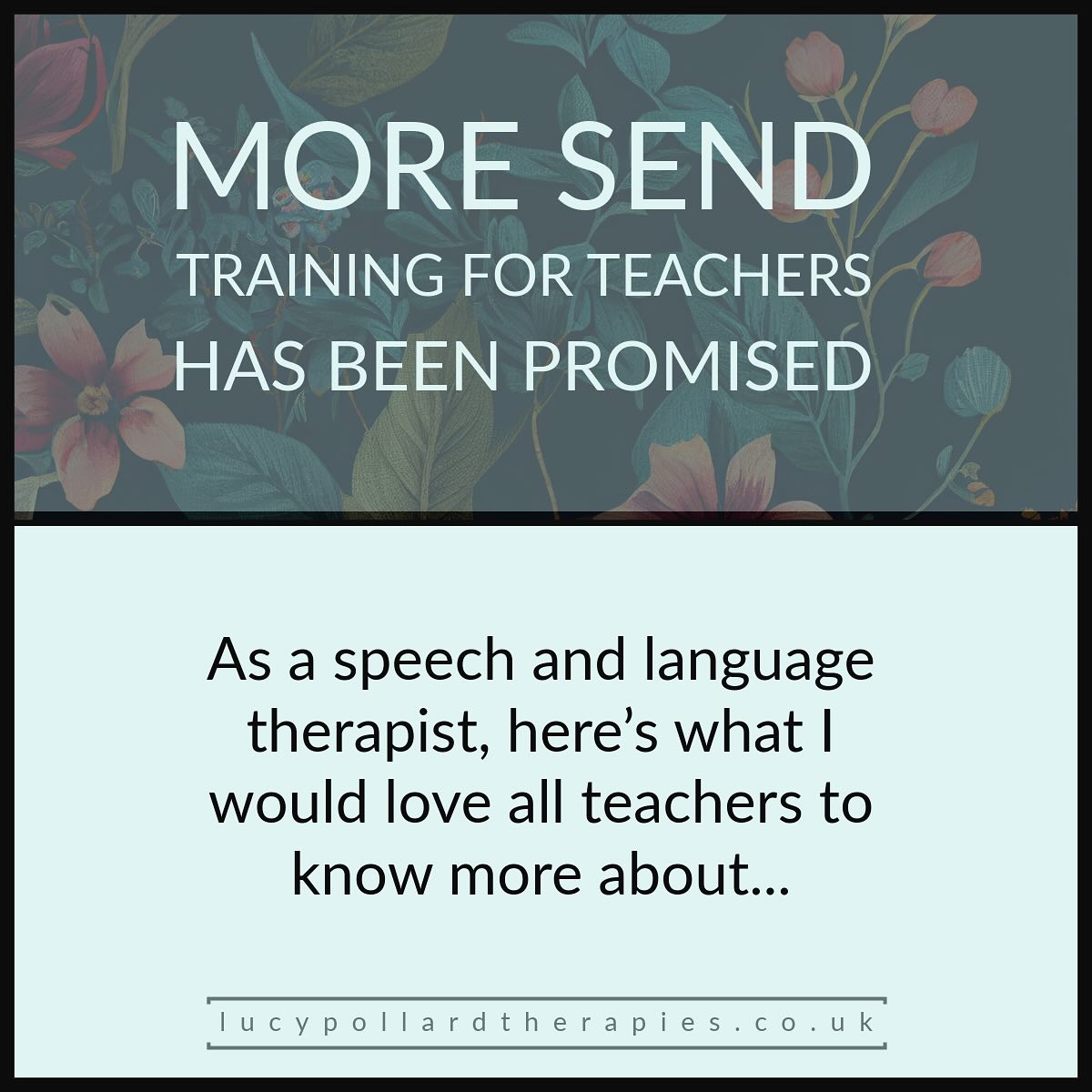 The recent Schools White Paper has identified that teaches Will receive more training on special educational needs and disabilities. This is great news for both teachers and families. But what is this training going to contain? Here’s what I’d like to see:
1️⃣ How to implement a Total Communication approach. This encourages all methods of communication, whether that spoken words, signing, gesture, typing or symbol use. All staff should be Makaton trained, know how to use symbol generating software (like Widget) and understand the basics of a VOCA.
2️⃣ How to support Oracy, or spoken language skills, before developing literacy. Again, this is compatible with the total communication approach. Oral storytelling skills are vital. Support children to tell stories, give news, hold discussions, disagree with one another and communicate ideas.
3️⃣ How to support word learning. How to focus on tier 2 words (which are abstract and cross curriculum words, like “compare”; “contrast”; “evaluate”; “consent”). How to teach these words so that the learning sticks, through multisensory learning, repetition and phased recall. Many children start school with the word gap. Let’s help teachers learn how to close that gap.
4️⃣ How to create an environment where children can ask for help without fear of being shamed. Many children forget instructions. Many children don’t understand what they’ve been asked to do. Learning stalls when children fear asking for help because they will be told off for not listening.
5️⃣ Sensory integration. What are the eight senses? What does under and over responsiveness look like? Why is it wrong to classify sensory overwhelm as misbehaviour?
6️⃣ How should information be shared with parents? How can parents / carers communicate with teachers? How can we help teachers to identify the culture of blame that sometimes exists in the staffroom, and start to challenge that culture?
Continued in the comments…
