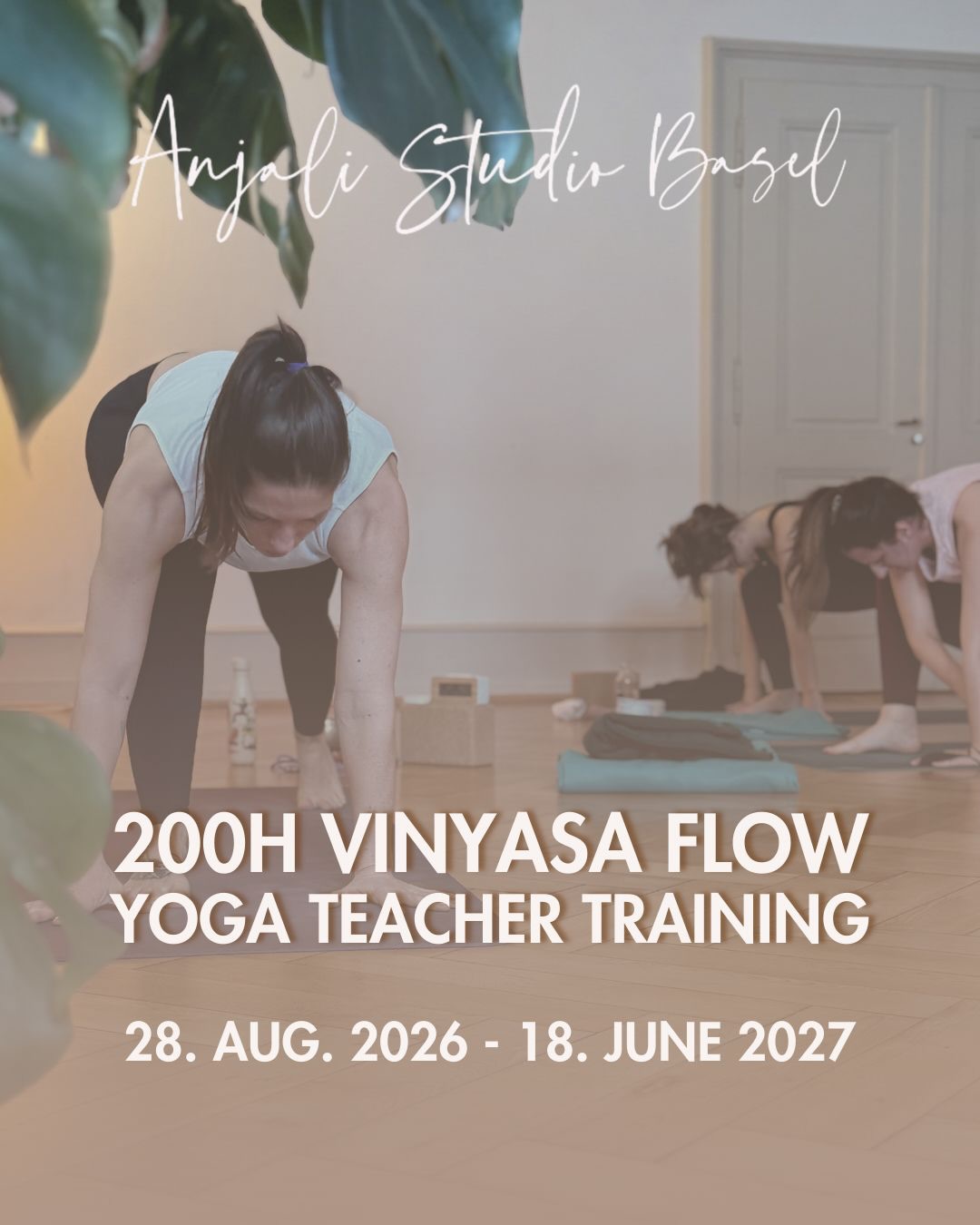 ANJALI 200h Vinyasa Flow Yoga Teacher Training 2026/27 🧘♀️
Find your Flow. Teach from within.
Dieses Yoga Alliance zertifizierte Teacher Training im Anjali Studio ist eine fundierte und persönlich begleitete Ausbildung für alle, die ihre Praxis vertiefen und Yoga authentisch weitergeben möchten.
Im Zentrum steht der Flow – die Verbindung von Atem, Bewegung und Präsenz. Du lernst Vinyasa Flow Sequencing, Anatomie, Philosophie und moderne Unterrichtsmethodik und entwickelst deine eigene Stimme als Lehrer:in.
Mit internationalem Teacher Team, inklusive Philosophie-Intensiv mit Andrew Mournehis @divinegraceyoga und Anatomie-Intensiv mit Rachel Ellery @theanatomyschool
Start: August 2026
✨Limitierte Early Bird Plätze bis 20. Mai 2026✨
🔗Mehr Infos auf unserer Homepage.
#ytt #yogateachertraining #basel