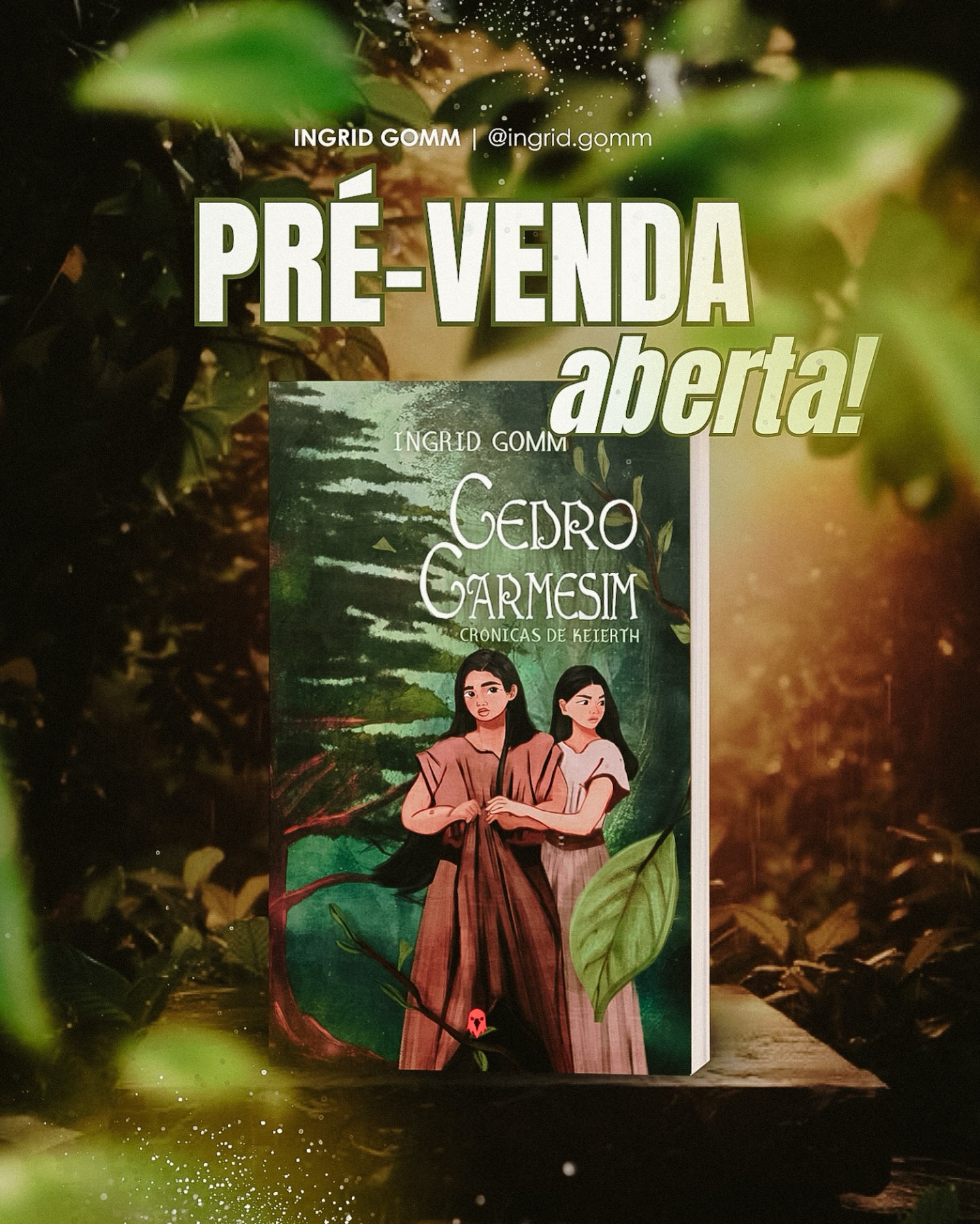 A pré-venda de Cedro Carmesim começou!
Essa romantasia nasce no mesmo universo de Crônicas de Keierth, mas segue por caminhos próprios.
O spin-off traz novos conflitos, escolhas difíceis e personagens que carregam mais do que estão dispostos a revelar. Talvez seja também uma chance de matar a saudade de uma das candidatas à Ascensão.
E, para quem decidir entrar nessa jornada desde o começo, preparei alguns materiais especiais.
Durante a pré-venda, cada exemplar será enviado com:
📖 marcador de página exclusivo
🩸 adesivos temáticos
✉️ uma carta especial, com um pequeno spoiler sobre o futuro da trilogia Crônicas de Keierth
Essa carta não será enviada após o lançamento.
Ela existe apenas para quem acompanhar o início dessa nova história.
A pré-venda já está aberta.
Garanta o seu exemplar em:
https://flyve.com.br/1290/cedro-carmesim
Bem-vindos de volta ao mundo de Keierth.