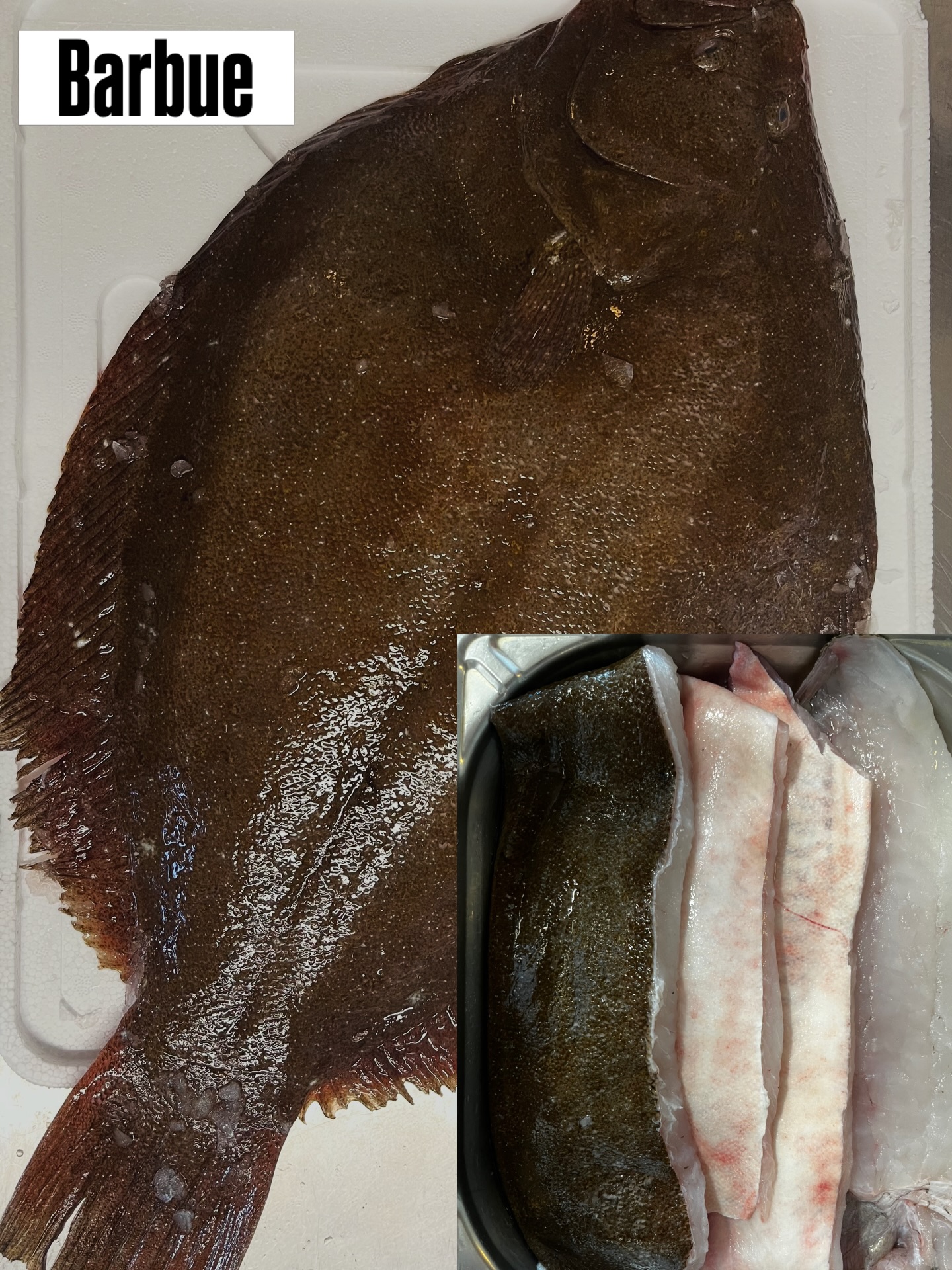 🐟 Poisson du moment : barbue
À découvrir dès maintenant à l’ardoise 🍽️
#nantes #restaurantnantes #nantesfood #loireatlantique #poissonfrais @capmaree_rls