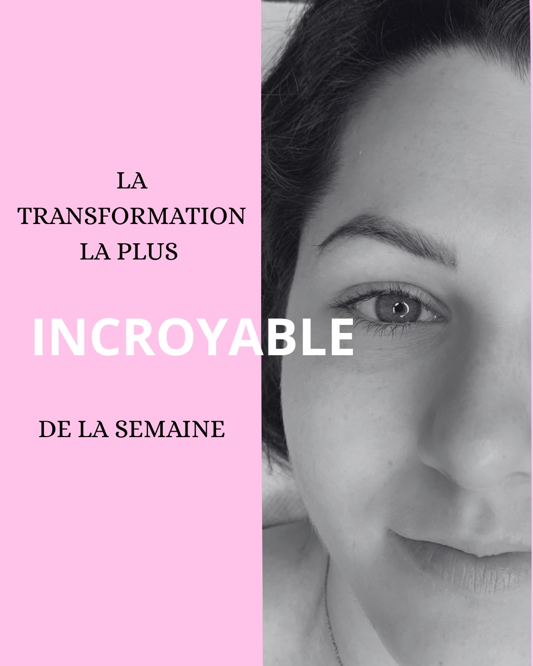 ✨ TRANSFORMATION DE LA SEMAINE ✨
Parfois, il ne faut qu’un regard sublimé pour révéler toute une présence.
Sur cet avant/après, on voit bien la différence :
➡️ un regard naturel
➡️ un regard structuré, lifté, lumineux
Chaque pose est pensée sur-mesure selon la forme de l’œil, l’équilibre du visage et l’intensité recherchée.
Ici, on a travaillé la précision, la légèreté et l’harmonie pour un résultat élégant sans jamais surcharger.
Le but n’est pas de transformer un visage.
Le but est de révéler ce qui est déjà là ✨
—
📍 Atelier Ella
📩 Réservations en MP
#bergeracextensionsdecils #cilsbergerac #bergeracmaville #lash #transformationcils