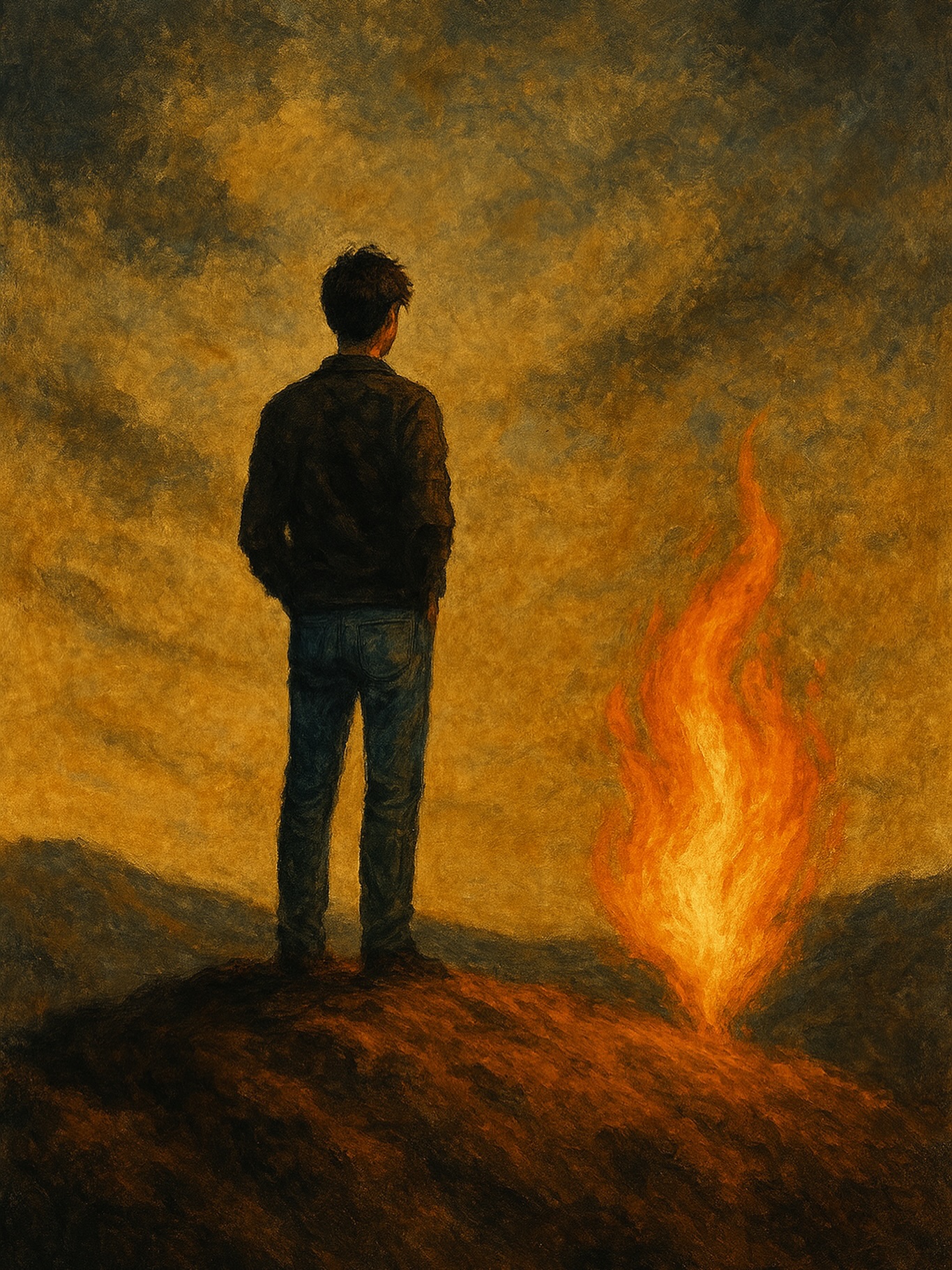 A Paolo Pasolini
Eu era um menino e ninguém entendia meus desejos.
Hoje sou adulto e eles seguem incompreendidos —
inclusive por mim.
Mas há uma força que me mantém de pé.
Não é a esperança. Não é o orgulho.
É uma teimosia desesperada,
quase burra,
esse querer ser livre e feliz
à revelia de tudo —
das normas,
das hierarquias e seus altares ridículos,
dos homens que sabem exatamente
o que a vida significa
e por isso nunca viveram.
Eu quero viver
como se houvesse um sentido
que jamais alcançarei.
E querer isso, só isso,
já é uma forma de chama.
#poesia #poesiabrasileira #trabalhoautoral
#arteempalavras #poem