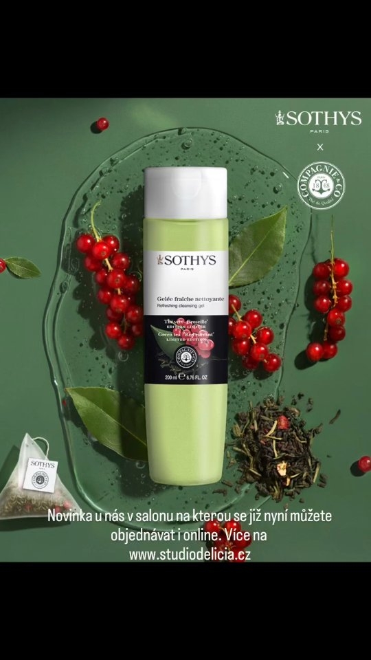 Novinka sezónní kúra JARO/LÉTO 🍃
Osvěžující ošetření s antioxidanty a extrakty. Zelený čaj & červený rybíz 💚❤️
Po zimě může pleť působit unaveně, bez jasu a vitality. Toto vitamínové ošetření ji během jediné návštěvy probudí, rozjasní a dodá jí péči přesně takovou, kterou bude pleť na léto potřebovat. Antioxidanty, vitamíny a flavonoidy. Dlouhá masáž pleť zpevní a dva druhy masky včetně alginátové pleť posílí.
Co můžete očekávat:
✔ lehkou nemastnou texturu
✔ krásné vůně a intenzivní péči
✔ okamžitý pocit svěžesti
✔ zářivější, hebkou a pevnější pleť
Pro prodloužení účinku doporučuji navazující domácí péči:
✨ jemný čisticí gel – šetrně odstraní make-up i SPF a zanechá pleť čistou a svěží
✨ vyživující třpytivé tělové mléko – vyhladí a rozzáří pokožku
✨ osvěžující mlha – dodá pocit čistoty a svěžesti během dne
Ošetření i produkty jsou dostupné v limitované sezónní edici.
Rezervace jsou nyní otevřeny. Dopřejte své pleti nový začátek a zářivý vzhled pro jaro a léto ✨