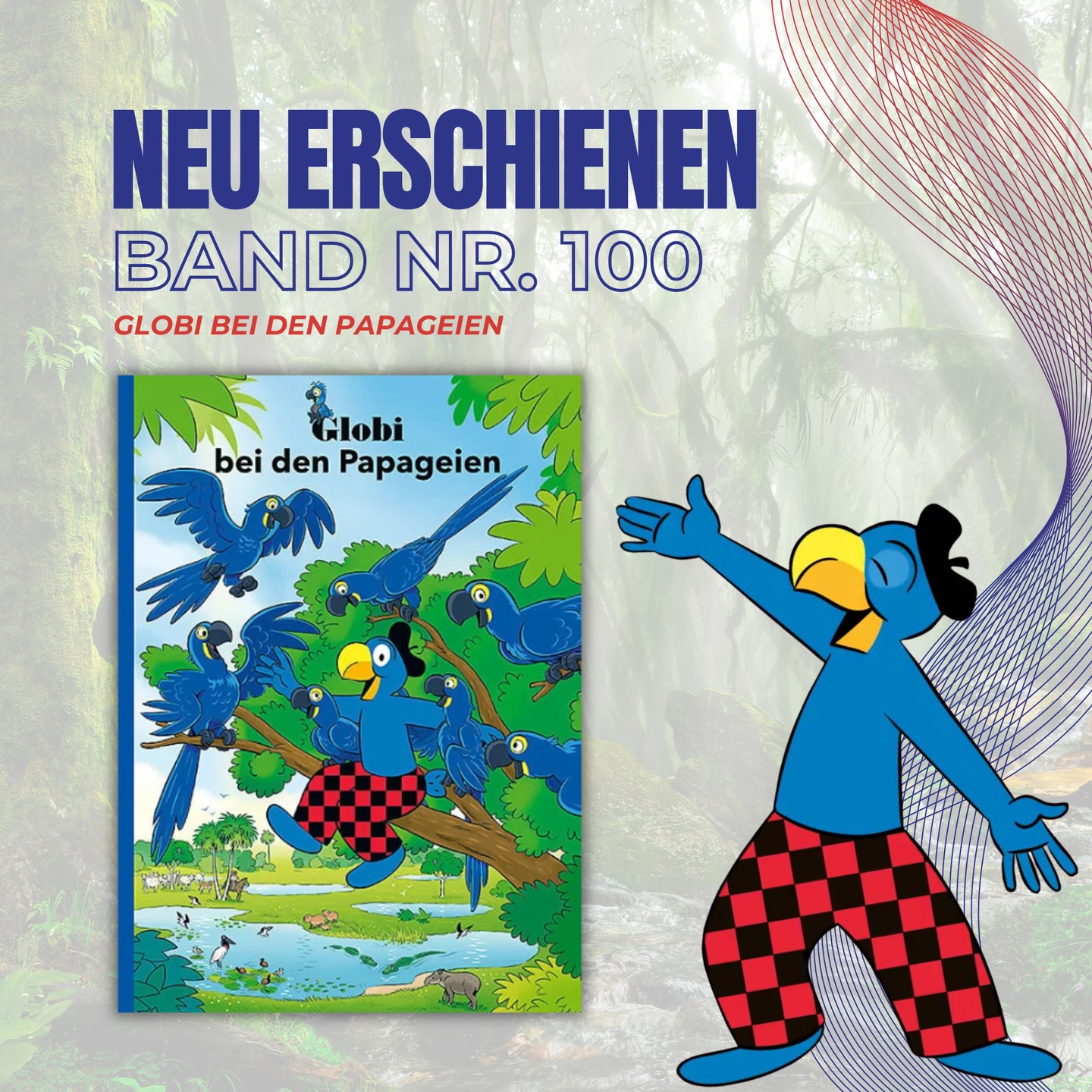Wen von euch hat #globi auch schon durch die Kindheit begleitet?🥰 Seit heute is Band Nr. 100 bei uns erhältlich - Globi bei den Papageien🤩🦜
#freypapeterie #globi #papagei