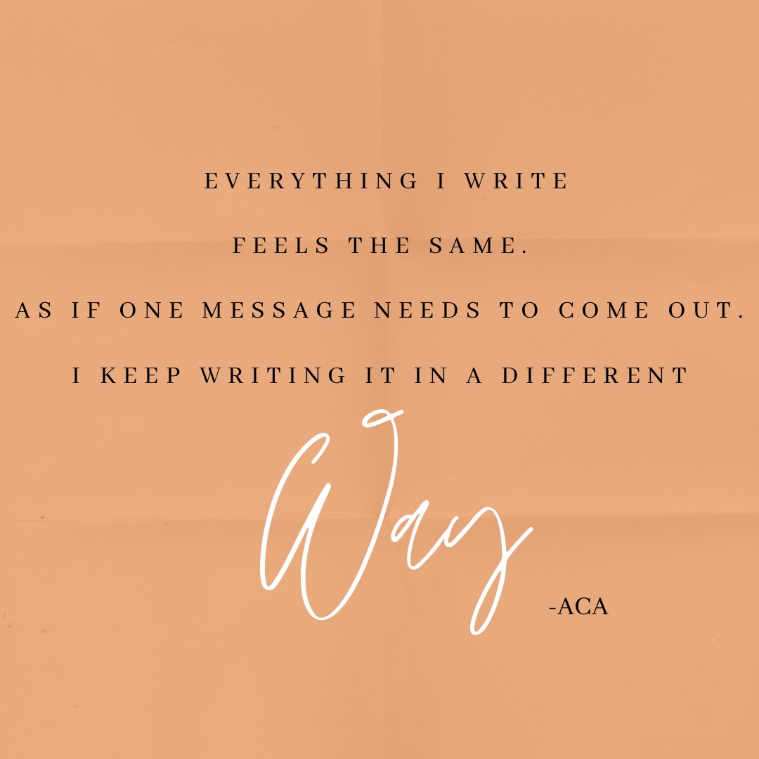 And that’s when I think maybe the readers just really need to hear it and/or I really need to get those specific words out again in a different way.
#writingcommunity #writerscommunity #writerofig #poetsofınstagram