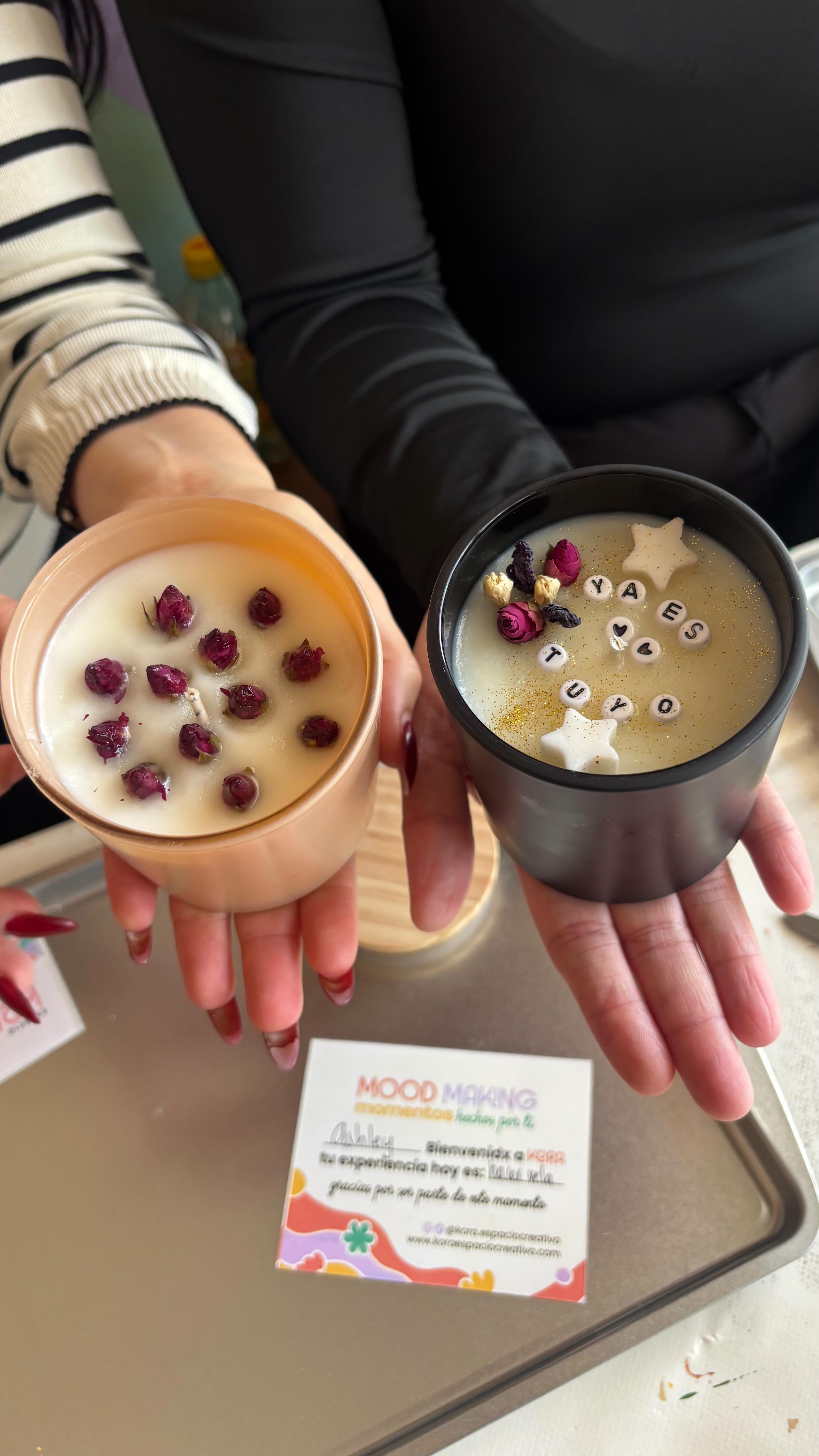 Durante Marzo, todos los miércoles tendremos promoción para que puedes venir a hacer velas aromáticas de cera de soya con tu bestie 🕯️🫰🏻
Incluye:
🫙 Elegir tu frasco, tenemos variedad de colores
🕯️ Cera de soya, aromas y materiales necesarios
🌱 Elementos naturales para decorarla
🖍️ Mandala floral para que colorees mientras está lista tu vela
Promo especial: 2 x $700
Precio regular: 1 x $400
Mándanos DM para reservar con anticipación 🫰🏻