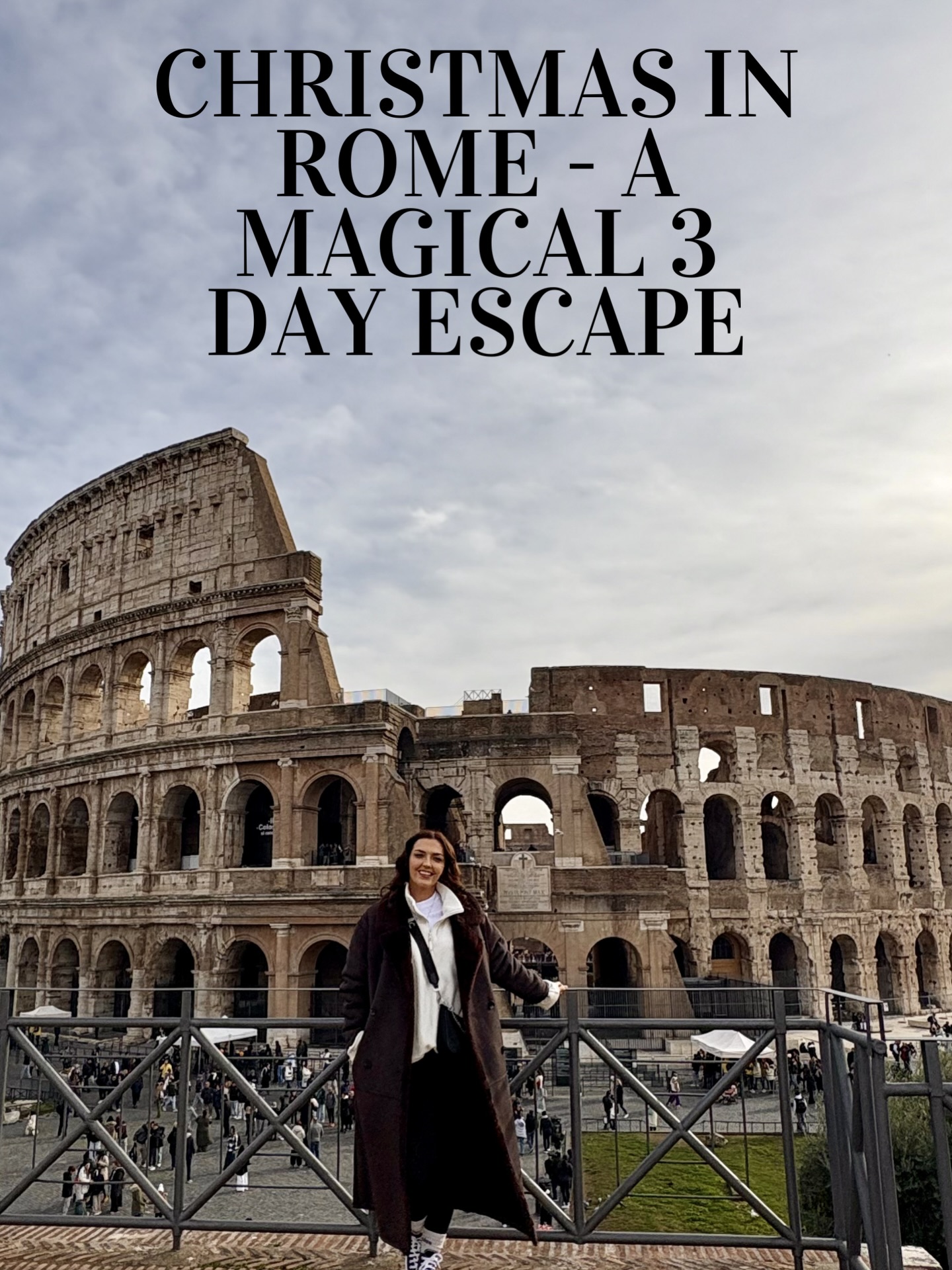 ✨ NEW BLOG POST ✨
Christmas in Rome 🇮🇹🎄
A magical 3-day escape filled with twinkling lights, festive markets, midnight mass, and the most incredible Italian food.
From strolling through cobbled streets glowing with Christmas magic to sipping hot chocolate in cosy piazzas… Rome at Christmas is something truly special ❤️
Read the full blog now and start planning your own magical winter escape!
Link in bio 🔗
#ChristmasInRome #FestiveGetaway #WinterCityBreak #TravelInspiration #RomeAtChristmas