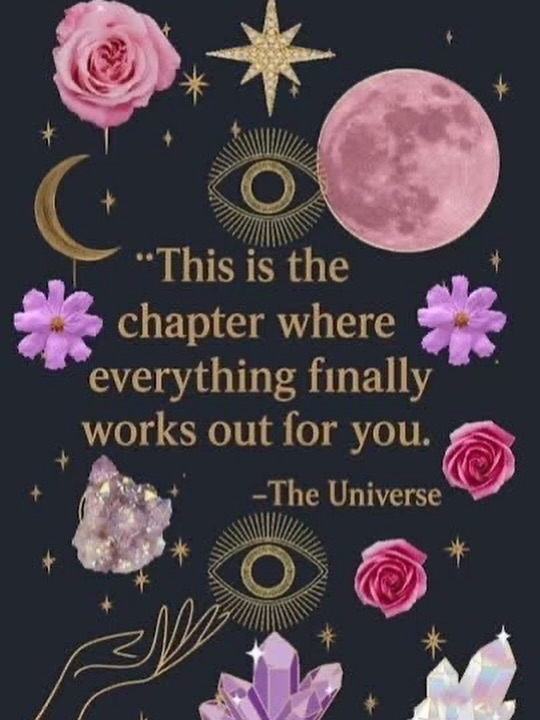 Everything is working out💫🌸🔮🤍