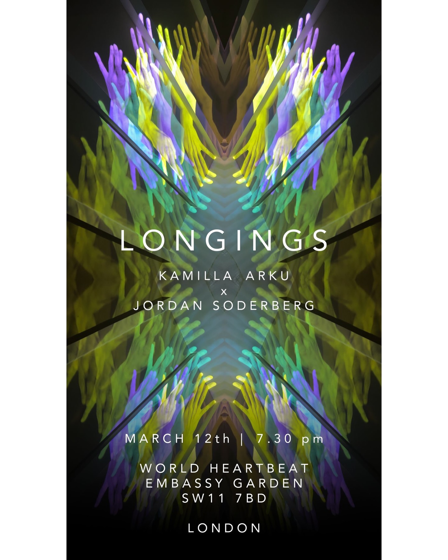 What do you long for?
Come explore with us at “Longings,” which is opening @worldheartbeat ‘s Piano in the Elms Festival💛 Piano performance by @kamillapianist + visuals by @jordansoderberg ✨
#classicalpianist #livemusic #lightartist #artmusic #pianoperformance
