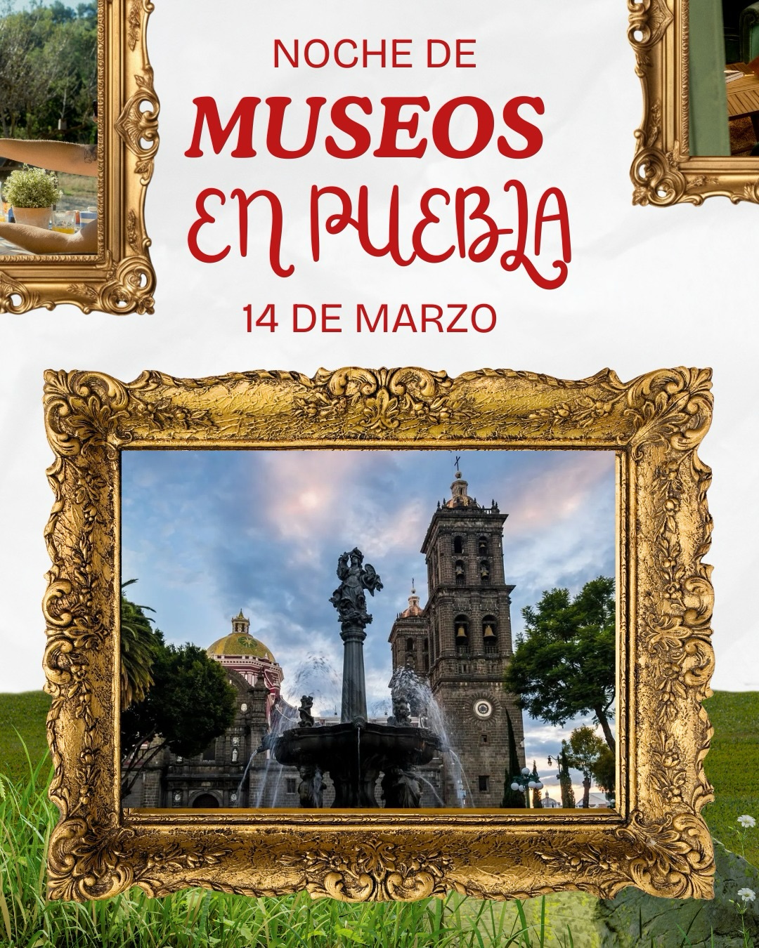 Noche de Museos en Puebla
Esta es la señal para que te vayas a la tan esperada noche de museos, este 14 de Marzo
¿ya sabes a cuál vas a ir?
#puebla #museo