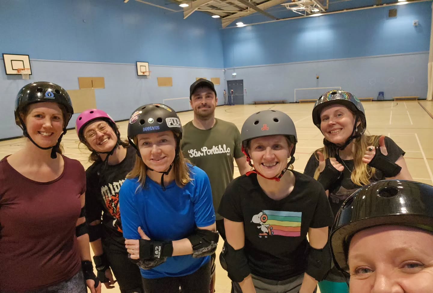 Oh. My. Gosh.
I feel so sick after that! 😂
Sweaty tabata session. This lot really did get their money's worth tonight!
Well done, gang!
I love Thursdays ❤️
Join us sometime why don't you?
Www.skatefitness.co.uk to book your slot #skatefitness #fitnesscanbefun #teambeetroot #rollerskating #tabata