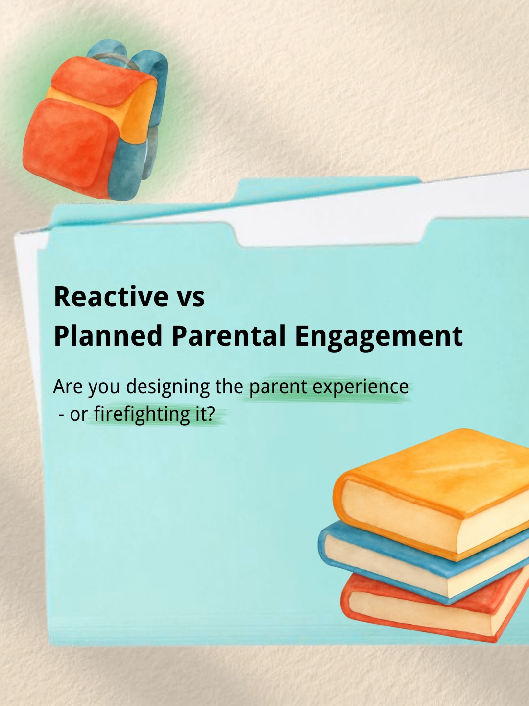 Most school complaints don’t start with “angry parents.”
They start with unclear communication.
If your staff feel like they’re constantly firefighting emails, chasing misunderstandings, or replying under pressure - that’s not a workload issue.
It’s a parental engagement design problem.
Reactive parental communication creates confusion, anxiety, and frustration - even when schools are trying their best.
Planned parental engagement does the opposite: it creates clarity, consistency, and trust over time.
Strong school communication isn’t about sending more emails or messages.
It’s about designing the parent experience on purpose.
📘 National expectations around parental engagement are changing.
We’ve created a free parental engagement guide for schools to help leaders take a fresh, strategic look at how they work with parents.
👉 Link in bio to register your interest.