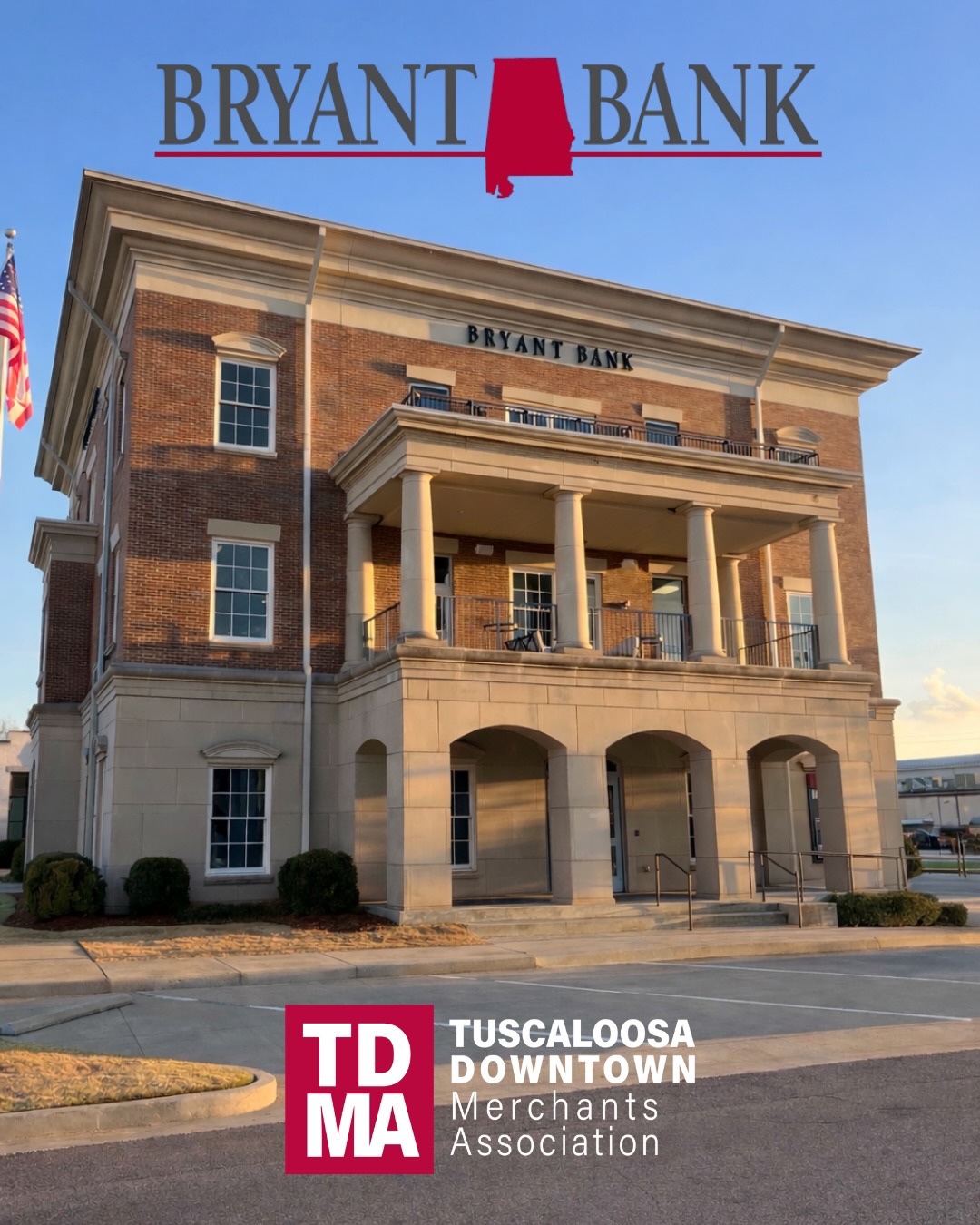 💼Bryant Bank💼
Bryant Bank was founded in 2005 and now has 18 different branches across different parts of Alabama!
They offer Personal, Business, and Mortgage Banking as well as Treasury Management Services, Corresponding Banking, and Capital Markets!
🏦 @bryantbank
📍 1901 University Blvd