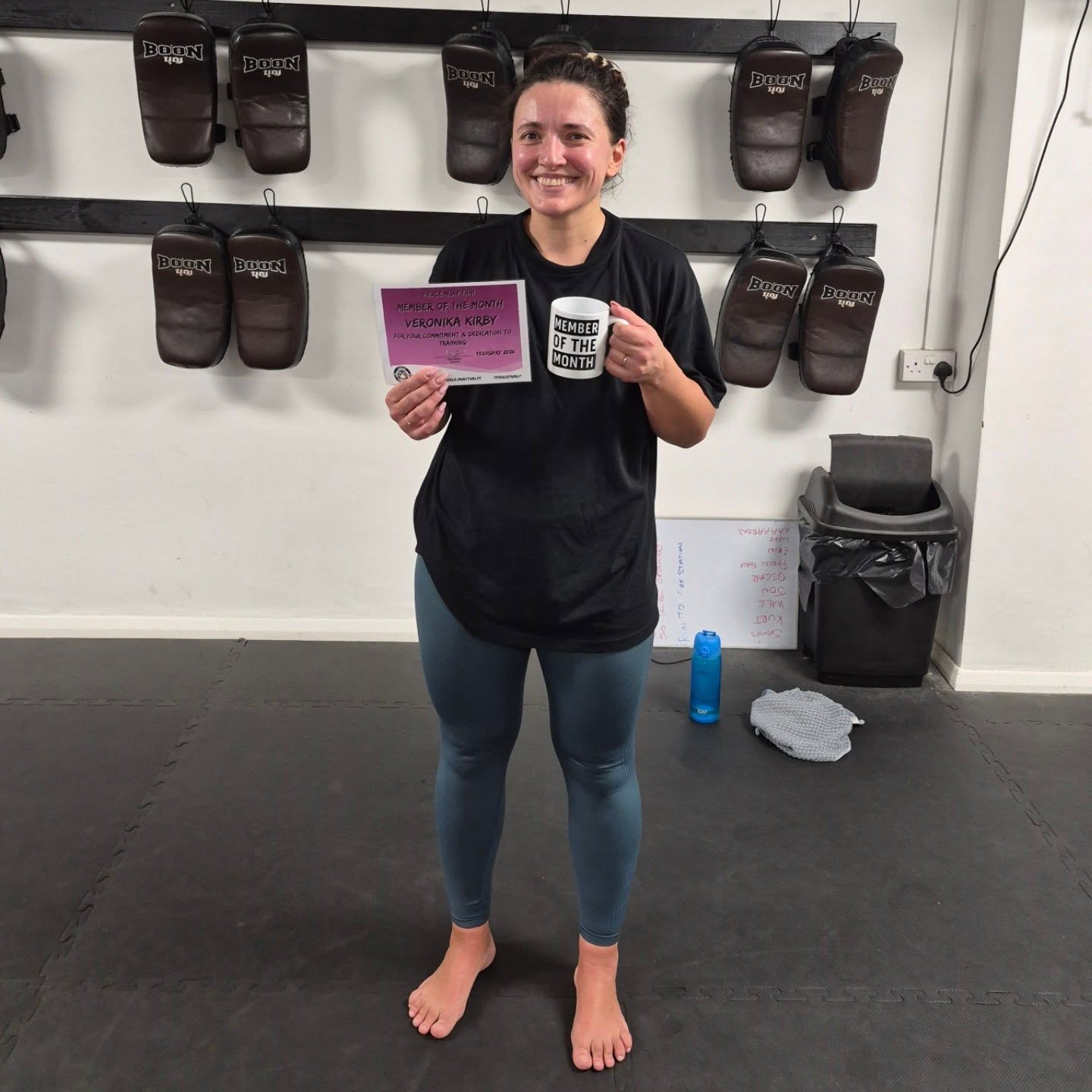 It's time to announce our FIERCE MEMBER OF THE MONTH and for FEBRUARY it is... @veronika170487 🎉
This month we’re celebrating someone who represents what Fierce is all about.
Ronnie's trained with us consistently for almost 5 years. Quietly. Reliably. Week in, week out.
She may prefer to stay under the radar, but her commitment and loyalty mean the world to us.
Fierce isn’t just built on fight nights and big moments (she’s there for those too!), it's built on members like Ronnie who show up again and again… somehow surviving Paul’s regular inquisition about whether a song was “big in Belarus” and powering through “Ronnie's favourite exercise" in Thai Fit without complaint.
Well done Ronnie, here’s to the next 5 years!🐯🖤
Each month we will select one of our #FierceFamily members who has stood out for embodying one or more of our Fierce values.
#memberofthemonth #muaythai #muaythaiboxing #muaythaigym muaythailife thaiboxing