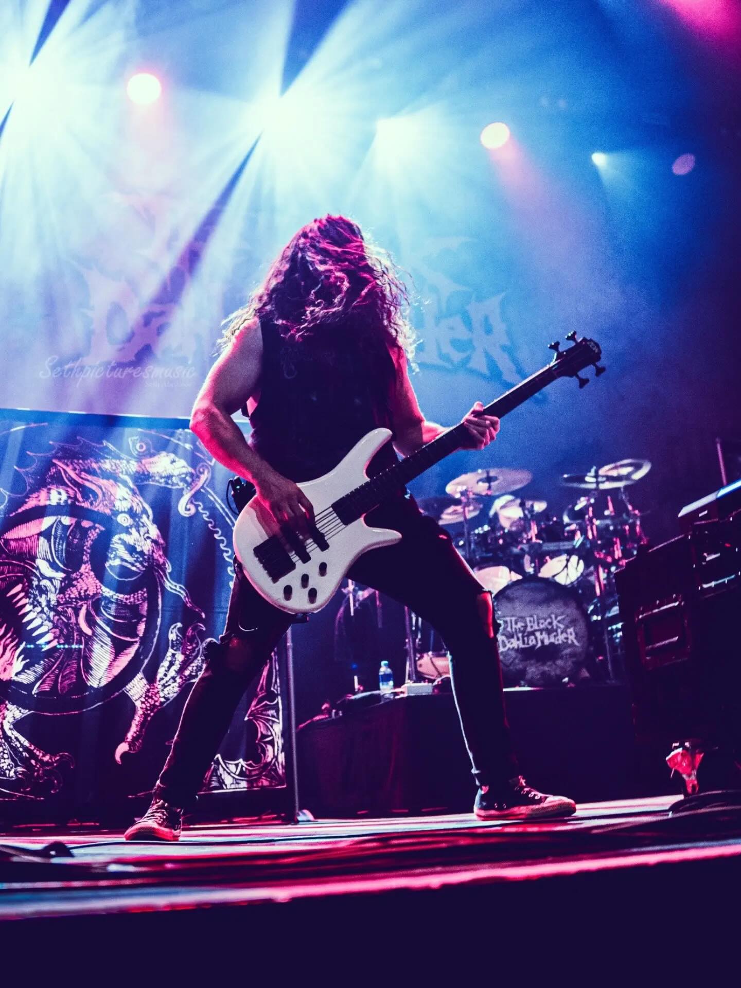 Stage visuals in action for @theblackdahliamurder_official.
Currently tearing through Europe with @heavenshallburnofficial.
Custom tour scrims produced by Band Scrims UK â built for the road and designed to hit hard under stage lights.
đŠ info@bandscrimsuk.com
đ¸ @sethpicturesmusic
#theblackdahliamurder #heavenshallburn #deathmetal #metalcore #livemetal