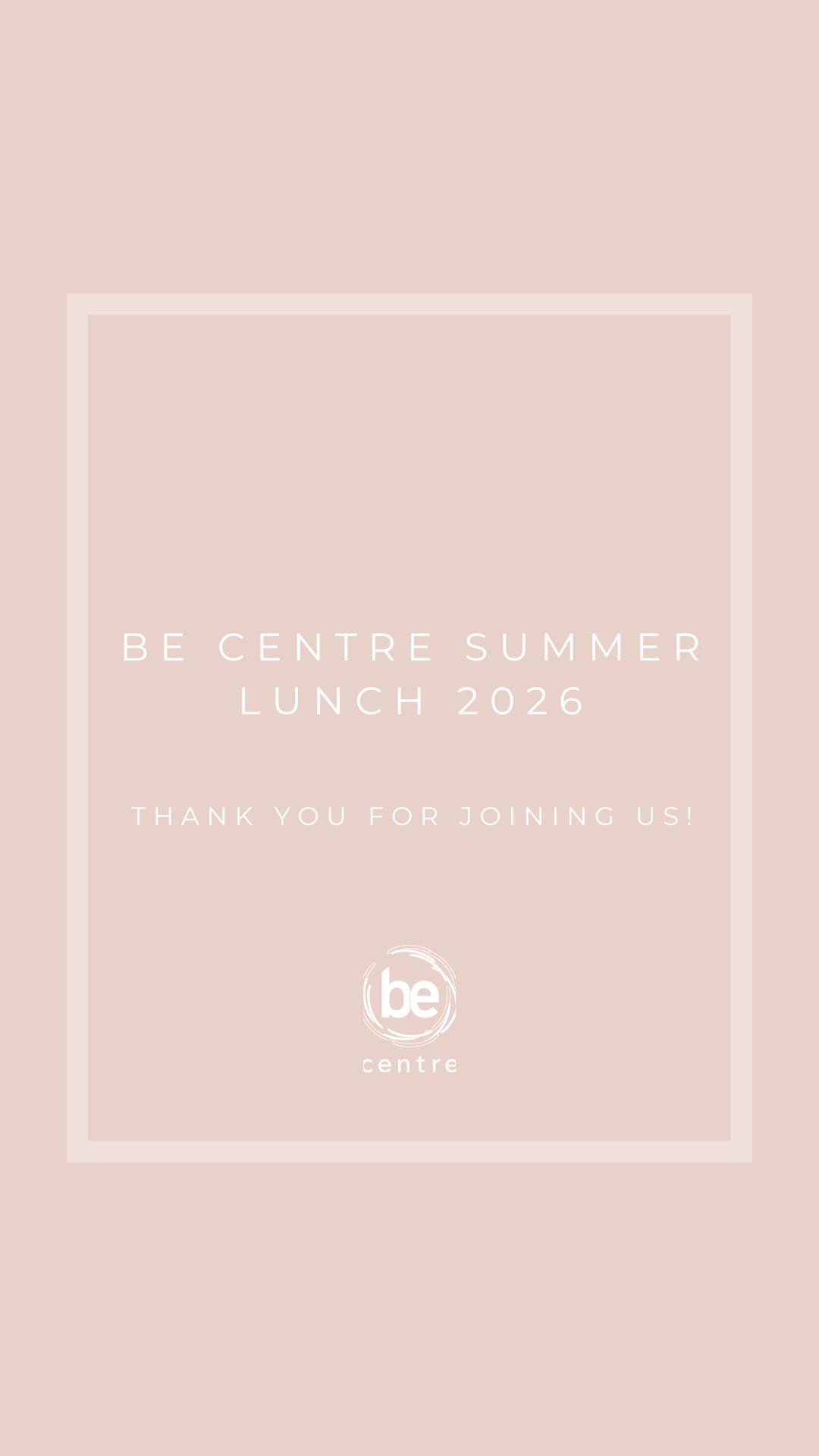 Last Thursday, Be Centre was joined by a beautiful collective of philanthropic women at our Founder’s annual Summer Lunch.
Beautiful stories were shared at this intimate lunch, allowing us to learn more about our supporters and share how they have come to be a part of Be Centre’s journey.
A huge thank you to those who joined us and who have chosen to be a part of our purpose to undo the unthinkable.
No better leadup to International Women's Day, then to spend an afternoon with these ladies.
If you would like to be a part of this group of empowering women making real change, then join our Founder's Circle now! Contact us at info@becentre.org.au for more information.