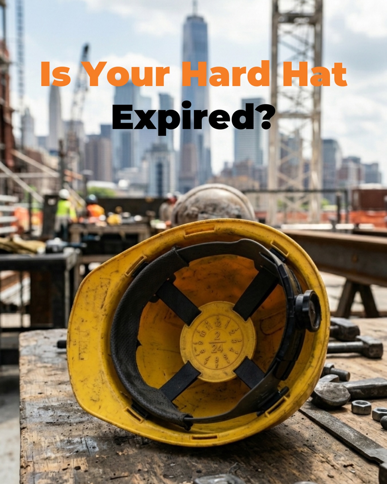 Your Hard Hat Has an Expiration Date! 🛑🏗️
Most workers in NYC don’t realize their hard hat has an expiration date. If it looks fine, it doesn’t mean it’s safe.
The Rules:
• Shell: Replace every 5 years (every 2 years if exposed to high sun/chemicals).
• Suspension: Replace every 12 months. Sweat and wear weaken the straps.
• After Impact: Toss it immediately. Even without visible cracks, the structural integrity is gone.
🔍 Check Yours Now:
Look for the «date code» stamped inside your helmet (usually a circle with a year/month). If it’s over 5 years old, you’re at risk.
Don’t wait for a DOB inspector to tell you. Your safety is your responsibility.
When was the last time you checked your date? Let us know below! 👇
#NYCSafety #OSHA #ConstructionNYC #SafetyFirst #HardHat NYCConstruction SiteSafety