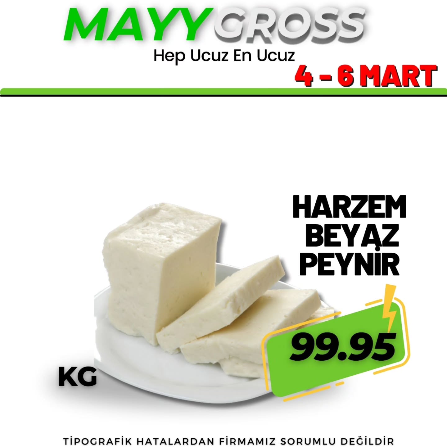 🎉 4 Mart - 6 Mart 2026 Özel İndirim Günleri!
En taze ürünler, en uygun fiyatlarla burada!
Bu fırsatları kaçırmayın 😉 MayyGross’a davetlisiniz.”#kırşehir #kaman #manav #mucur#takipci