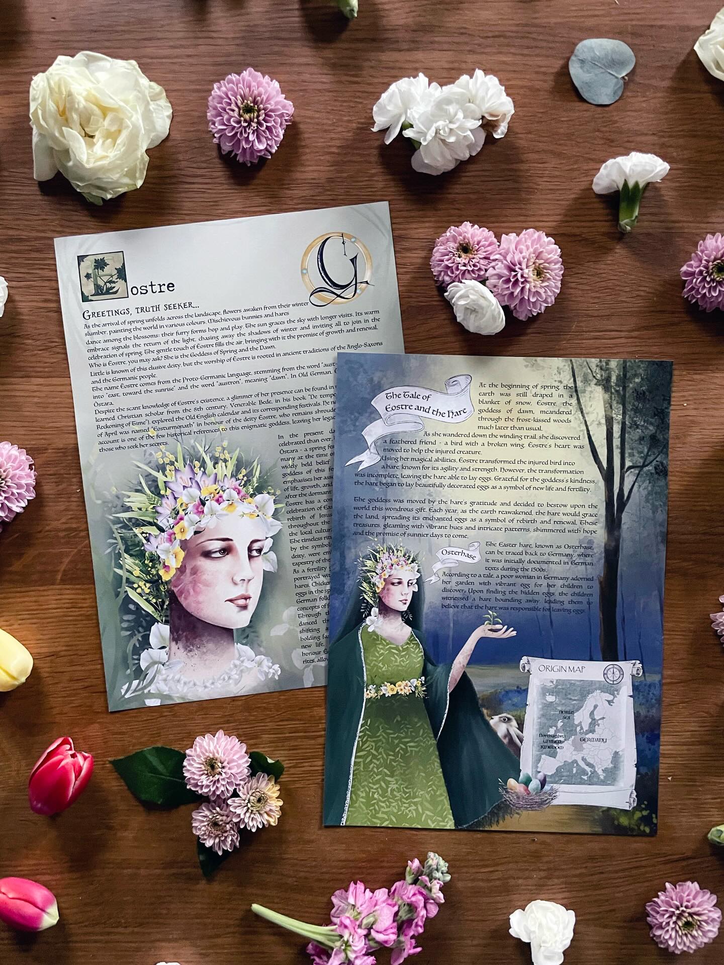 Celebrate the turning of the seasons with our beautifully designed resource exploring Eostre, the Anglo-Saxon goddess of spring, renewal, and new beginnings.
Perfect for nature-based learning, seasonal studies, and mythology units, this educational pack invites children to explore the roots of spring traditions while connecting with the rhythms of the natural world.
.
#eostre #springgoddess #mythsandlegends #homeschooling