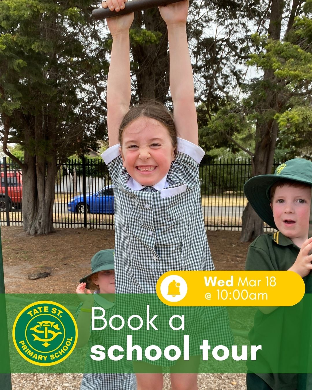 Our first school tour of 2026 is being held on Wednesday, March 18 at 10:00am.
We encourage all families looking at 2027 enrolments, including those who are already a part of our school community, to book a tour. The link is in our bio or can be accessed at bit.ly/tate_tour