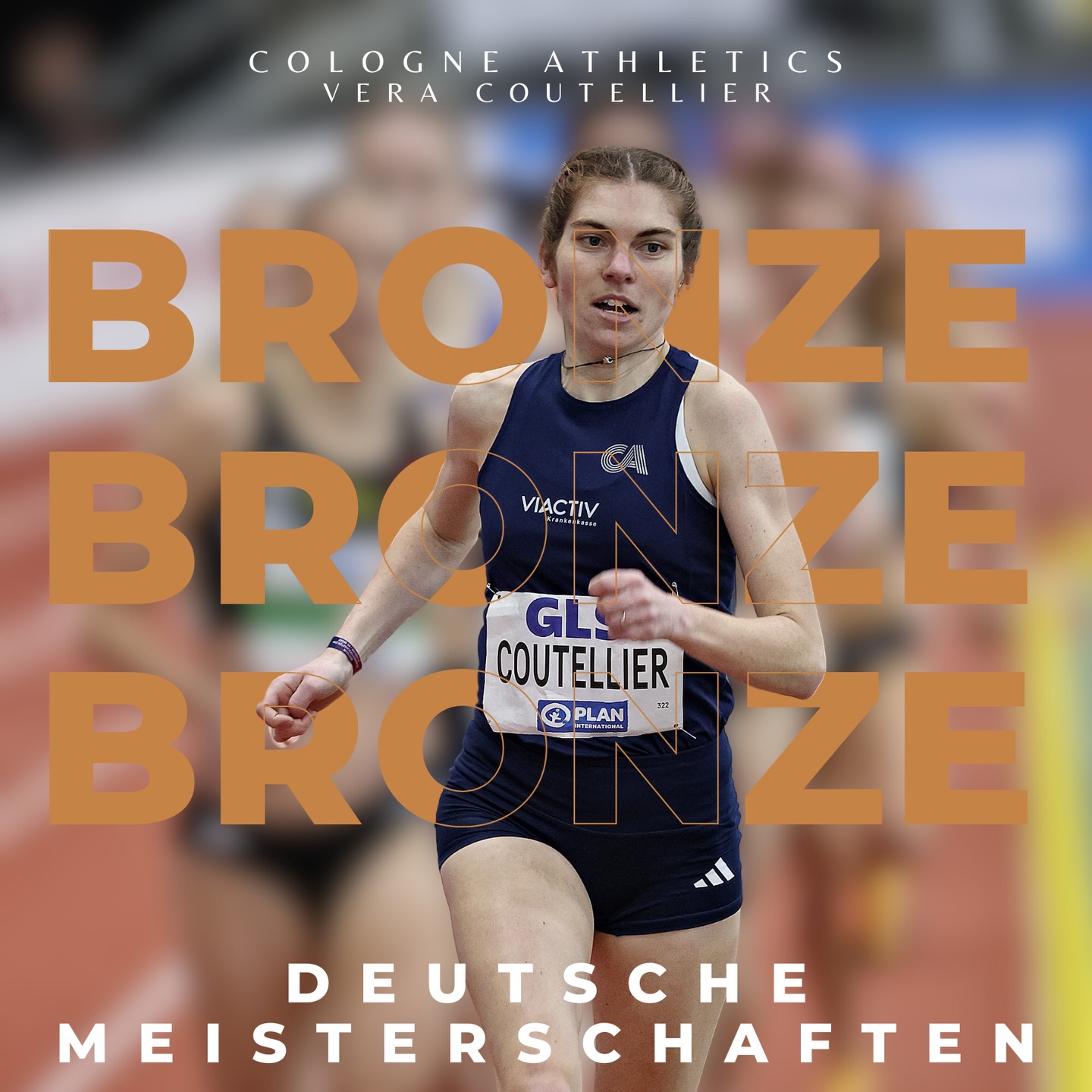 Bronze für Vera Coutellier über 1500 Meter bei den Deutschen Hallenmeisterschaften 2026! 🥉🥳
Glückwunsch auch an Coach Moritz Elze! 💙🩶
📸 @dirkgantenberg
🎥 @sportschau @ra.schlt @timtonten5
#1500m #nationals #teamCA #indoor