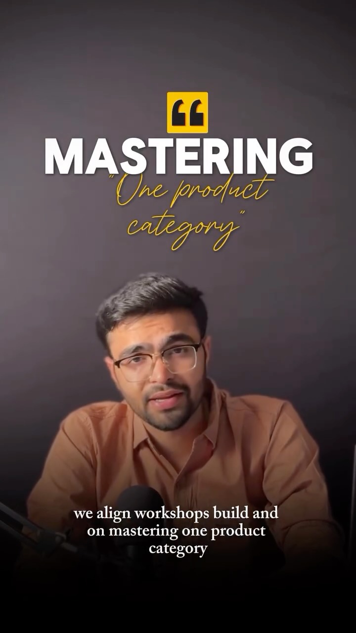 Not every workshop is built for every product.
Focus builds mastery.
Mastery protects brands.