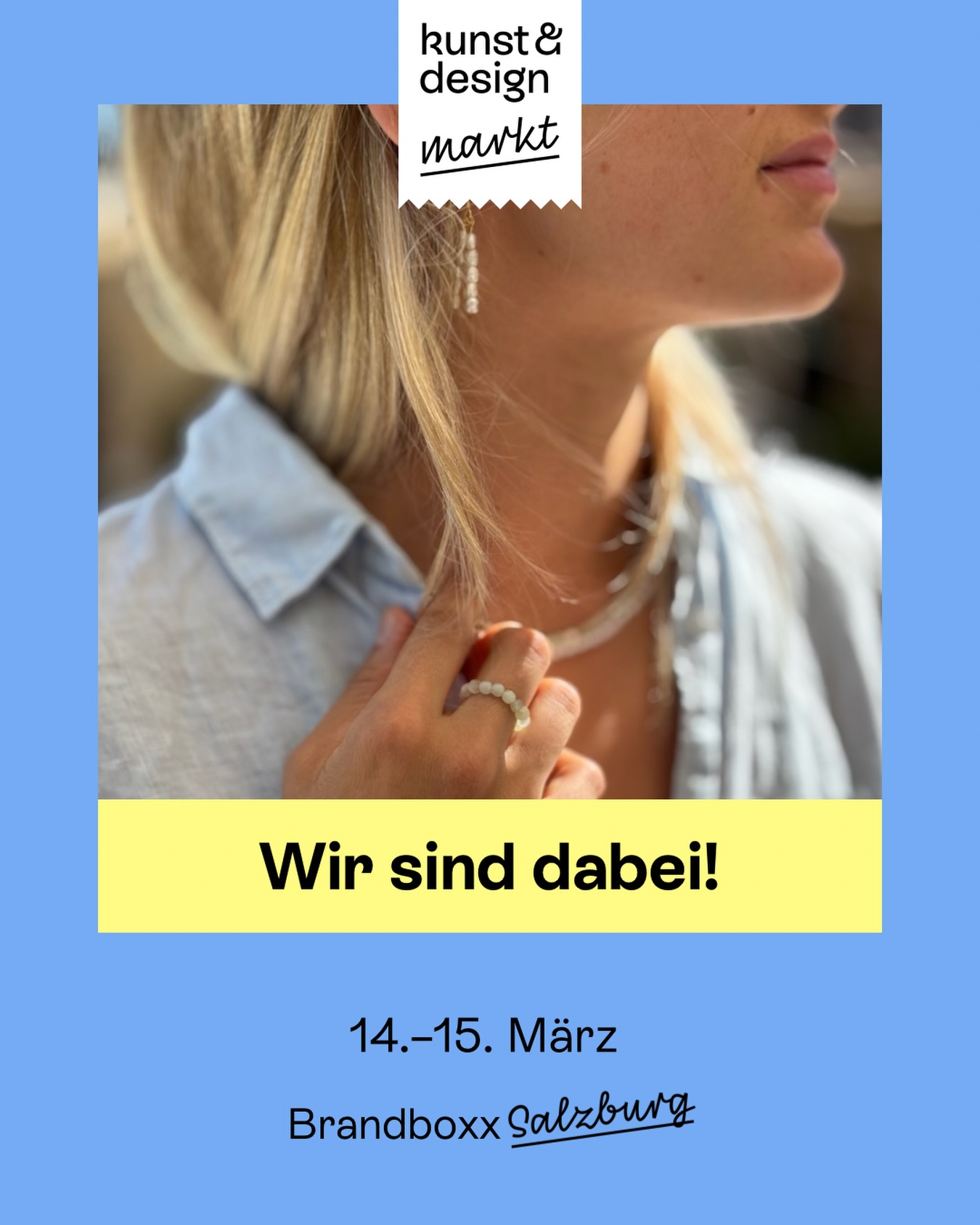 Come say hi am 14. oder 15. März in der Brandboxx am @kunst_designmarkt in Salzburg 💛💐 wir freuen uns auf euch!
#localpearldealer #kunstunddesignmarkt #frühling #shoplocal #palaani