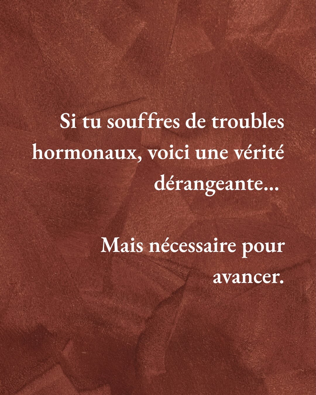 On parle beaucoup d’alimentation.
De compléments.
De protocoles.
Et oui, c’est important !!
Mais soyons honnêtes :
c’est aussi la partie la plus facile à changer 😄😏
Parce que c’est concret
Mesurable
Rassurant
🤌
Le VRAI travail, celui qui transforme VRAIMENT tes symptômes, est souvent moins confortable.
C’est celui où tu dois :
👉 Revoir ton rythme de vie
👉 Questionner certaines croyances
👉 (Ré)apprendre à écouter ton corps
👉 Sortir de l’hyper productivité, du perfectionnisme, de lhyper-vigilance
Parce aujourd’hui, ton corps est surtout épuisé de devoir suivre un rythme qui ne lui convient plus 🫶
SOPK, endométriose, hypothyroïdie, troubles digestifs, troubles du sommeil 👇
💬 Commente BILAN et on fera la point sur ta situation et ce qui bloque encore
J’ai hâte déchanger avec toi ✨
——
Moi c’est Eugénie 👋
Je t’aide à arrêter de subir tes hormones, tes douleurs, ta fatigue pour retrouver ta confiance et ta sérénité au quotidien
ABONNE-TOI 🤌