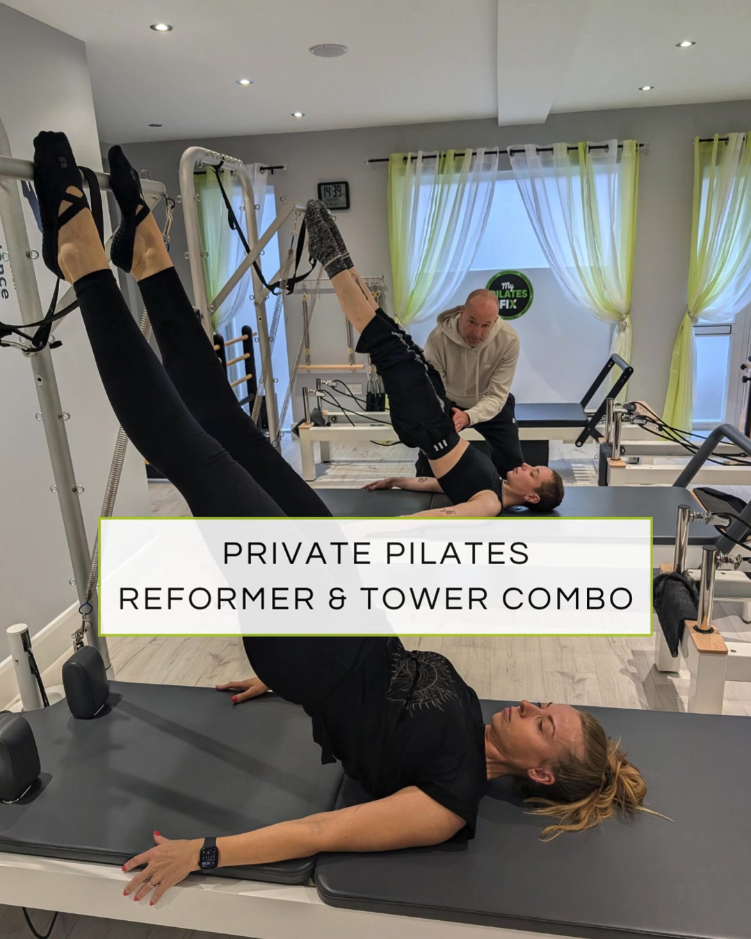 Treat Mum to a discounted Mother/Daughter or Mother/Son Pilates Private session + a FREE gift
On the week leading up to Mother’s Day, enjoy a 2:1 Pilates Reformer/Tower Combo, or Pilates Reformer session for Mother and Daughter or Mother and Son, or in fact treat any female loved one in your life and get £20 off your 2-1 session AND a free Pilates gift each.
Your session will be bespoke, completely tailored to your abilities and requirements.
1) Book your 2:1 session here (discount only available for Monday 9th, Weds 11th, Thurs 12th or Fri 13th March) https://www.mypilatesfix.co.uk/private-classes
2) Email to let us know that you’ve booked a Mother’s Day session, then we’ll discount your session on the day.
Subject to availability so book ASAP! Only one discounted session per person.
#pilatesgift #pilatesgifts #pilatesprivate #reformerpilatesstudio #pilatesnearme #pilatestower #privatereformer