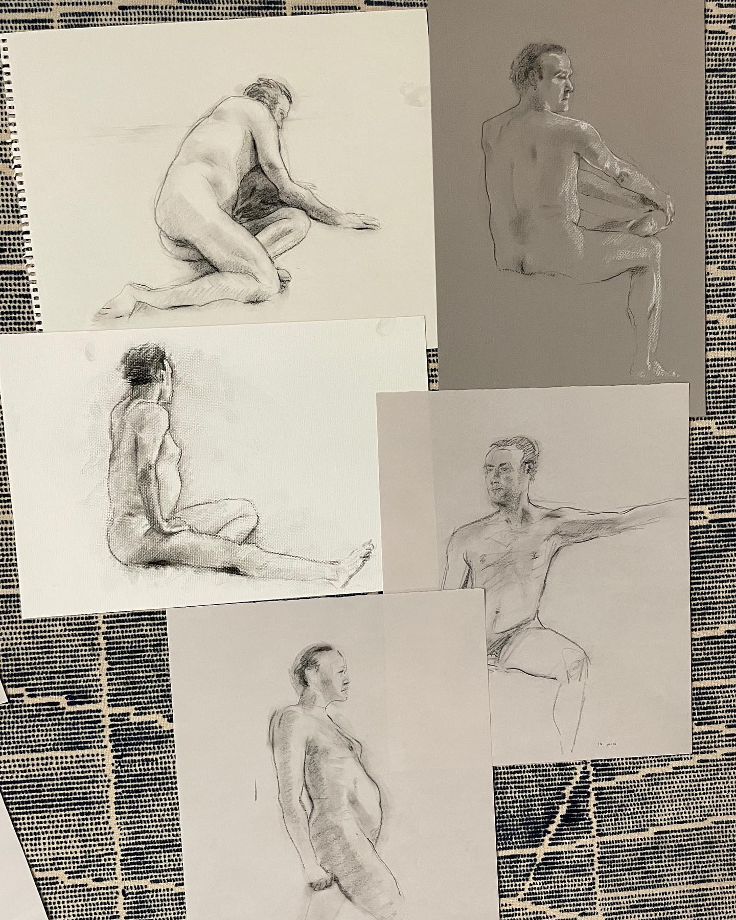 Figure drawing session earlier this week.