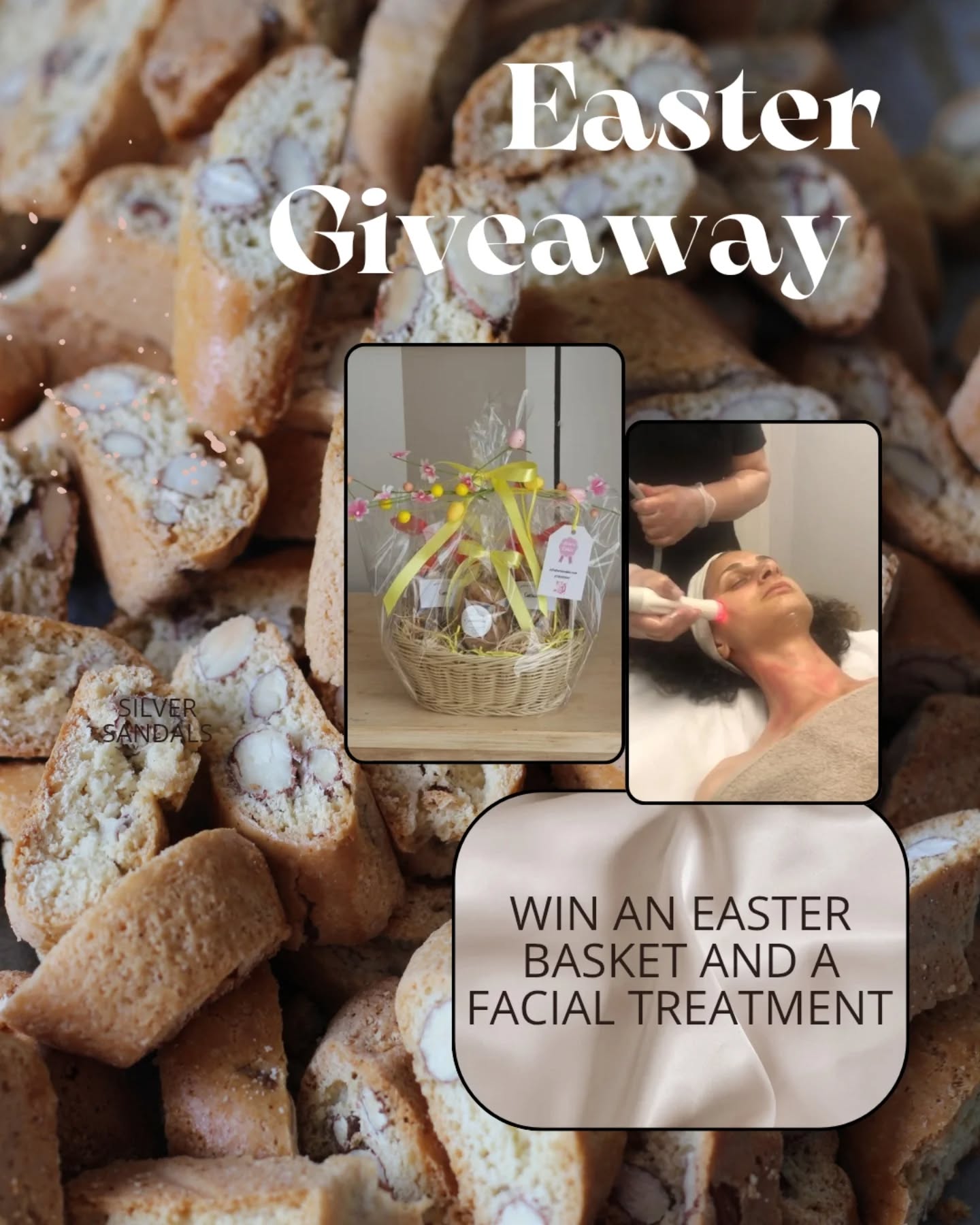 ✨EASTER GIVEAWAY✨
To celebrate Easter, I’ve partnered with Beauty Spot Clapham to give one lucky winner the ultimate Easter treat for body and soul.
🎁 You could win:
✨️ A beautiful Aria’s Cakes Easter basket, filled with gingerbread biscuits (2 packs) and chocolate cantucci (2 packs) delivered to your door, or directly to a friend if you’d love to gift it.
✨️ A Radio Frequency Facial experience at Beauty Spot Clapham in London, also giftable to someone special.
How to enter:
✅️1. Follow @ariascake.s @thebeautyspotclapham1
✅️2. Tag 2 friends in the comments who would love this treat (each comment = one entry)
📍 UK entries only and London based for the Facial!
🗓 Winner announced:22nd March
The winner will be selected using a random comment picker tool.
This giveaway is affiliated with or endorsed by Instagram.
Good luck everyone! 🐣✨