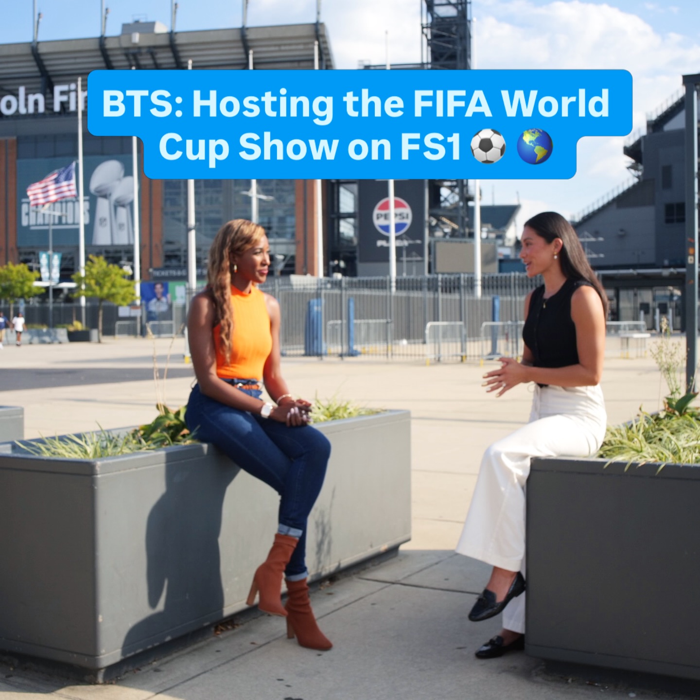 Less than 100 days until the FIFA World Cup🗣️🌎⚽
And somehow… I’m a part of the conversation.
Ewing, New Jersey.
Travel soccer with the Hibernian Express.
NJ and Regional ODP player
Pennington Prep.
College soccer at La Salle University.
Coaching at Lehigh University.
Record setter, hall of famer
3x All-American
I’m still that same girl.
Only now… I’m part of the FIFA World Cup conversation. 🌍⚽
With less than 100 days to go, the excitement is building globally.
And I’m grateful to represent where I’m from on a stage this big. Co-hosting a series airing on Fox Sports 1 that highlights the history and culture of soccer in Philadelphia — honoring the history, the culture,, the communities, the people, and the passion that built this game here.
As a former player, this moment hits differently.
As someone who represents where she’s from, it means everything.
This year my career has expanded internationally… but my roots? Still Jersey. Still Philly. Still the game.
Expansion season.
But never forgetting where it started💙
—
📺 Be sure to watch FIFA World Cup 2026 Stories From the Cities: Philadelphia on FS1 to see the full episode! 🙏🏾⚽️
