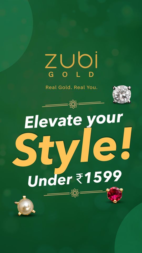 Add a soft golden glow to your festive evenings. ✨
Explore the Zubi Gold Ramadan Collection and shop stunning real gold studs under Rs 1599 — lightweight, versatile, and perfect for daily wear or special gatherings. ❤️
Visit us at - @centresquarekochi @m5ecity_mall
#ZubiGold #ZubiGoldJewellery #RamadanCollection #GoldStuds #RealGold #GoldJewellery #GoldUnder1599 #EverydayGold #FestiveJewellery #LightweightJewellery #ElegantGold #DailyWearJewellery #GoldStyle #JewelleryLove #FestiveGlow