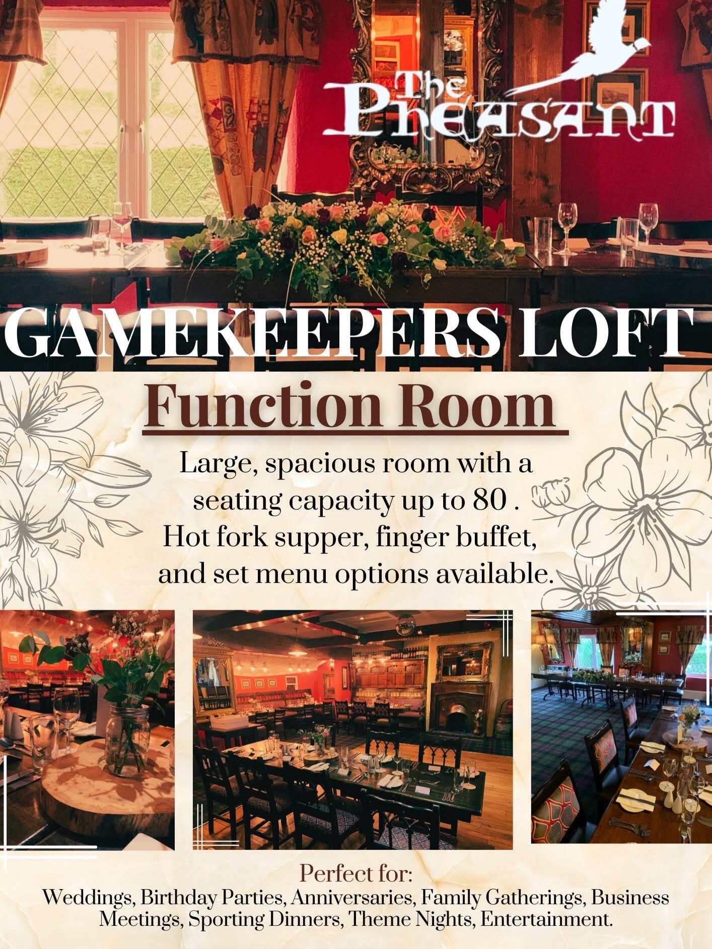 Hosting an event, planning a party, or celebrating a milestone?
Our function room caters for all types of events, from parties with live music to formal set meals and everything in between.
Check availability and meal packages by calling 02892638056 and plan your perfect party 🎉
#functionroom #partytime #hospitalityni
@food_ni