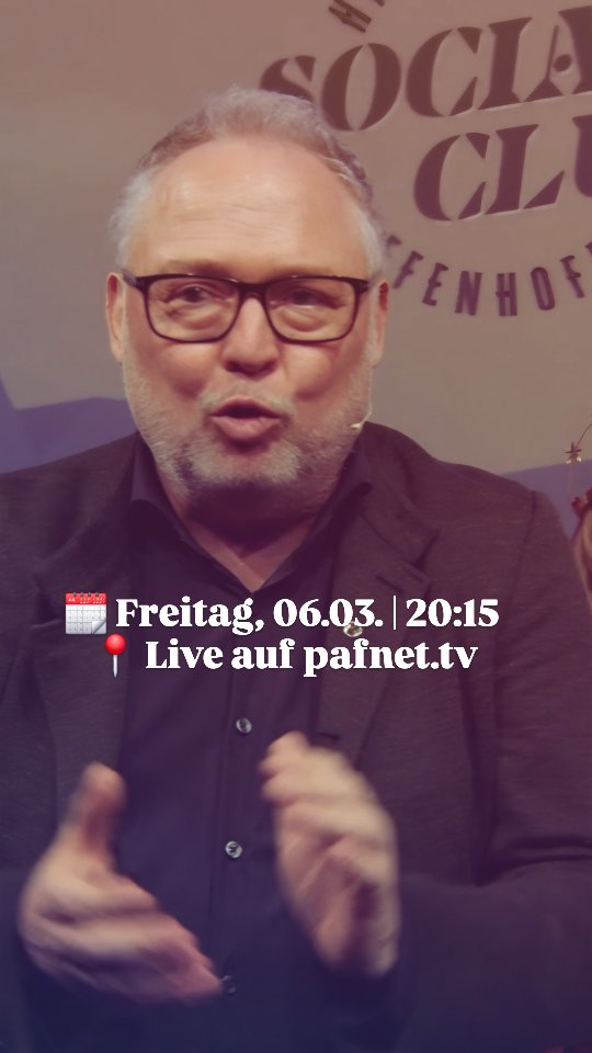 PAF, seid ihr bereit für Geopolitik und Kunst? Der Hauptplatz Social Club ist zurück! 🎥🔥
Moderator Markus Käser lädt morgen zur nächsten Runde Live-Talk auf pafnet.tv.
🌍 Geopolitik: Wir sprechen mit Bestseller-Autor Steffen Kopetzky über den „Krieg ums Öl“ und warum Energieunabhängigkeit mehr ist als nur Klimaschutz – und was das für uns in PAF bedeutet.
🎨 Kunst oder Künstchen? Premiere für Kunsthistorikerin Karin Probst! Sie checkt und erklärt lokale Kunstschätze. Als Gäste dabei: Der international bekannte Benedikt Hipp und Robert Höchendorfer (Neffe des Malers Michael P. Weingartner).
🗓 Wann? Freitag, 06.03. | 20:15 Uhr
📍 Wo? Live auf pafnet.tv
👉 Jetzt Wecker stellen! Link in Bio.