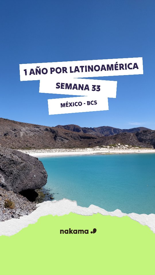✈ Semana 33
📍La Paz
Wow! Ya Llevamos 33 semanas fuera de casa. 33 semanas viajando, conociendo, moviéndonos y viviendo esta experiencia de la que tanto estamos disfrutando.
Os dejamos este video de una semana tranquila visitando alrededores de La Paz. Que aunque nos encanta estar en movimiento, también parar en algunos momentos. Y esta semana, La Paz se siente como casa.
Viernes de viaje con Nakama: ¿Dónde estábamos hace 4 años?
Revivimos nuestro viaje por Latinoamérica contigo.
::::::::::::
✈ 33.astea
📍La Paz
33 aste daramatzagu etxetik kanpo; bidaiatzen, leku berriak ezagutzen, mugitzen eta hainbeste gustatzen zaigun esperientzia honetaz gozatzen.
Mugimenduan egotea gustuko dugu, baina noizean behin gelditzeko beharra ere izaten dugu. Hemen La Paz-en pasa dugun astearen irudiak… gure etxean bizi garen bezala bizitzea izan da.
Ostiraleroko Nakama bidaiak: Non geunden orain dela 4 urte?
Latinoamerikan zehar egindako bidaia elkarrekin biziko dugu.
#bajacaliforniasur #balandra #mexico #nakama