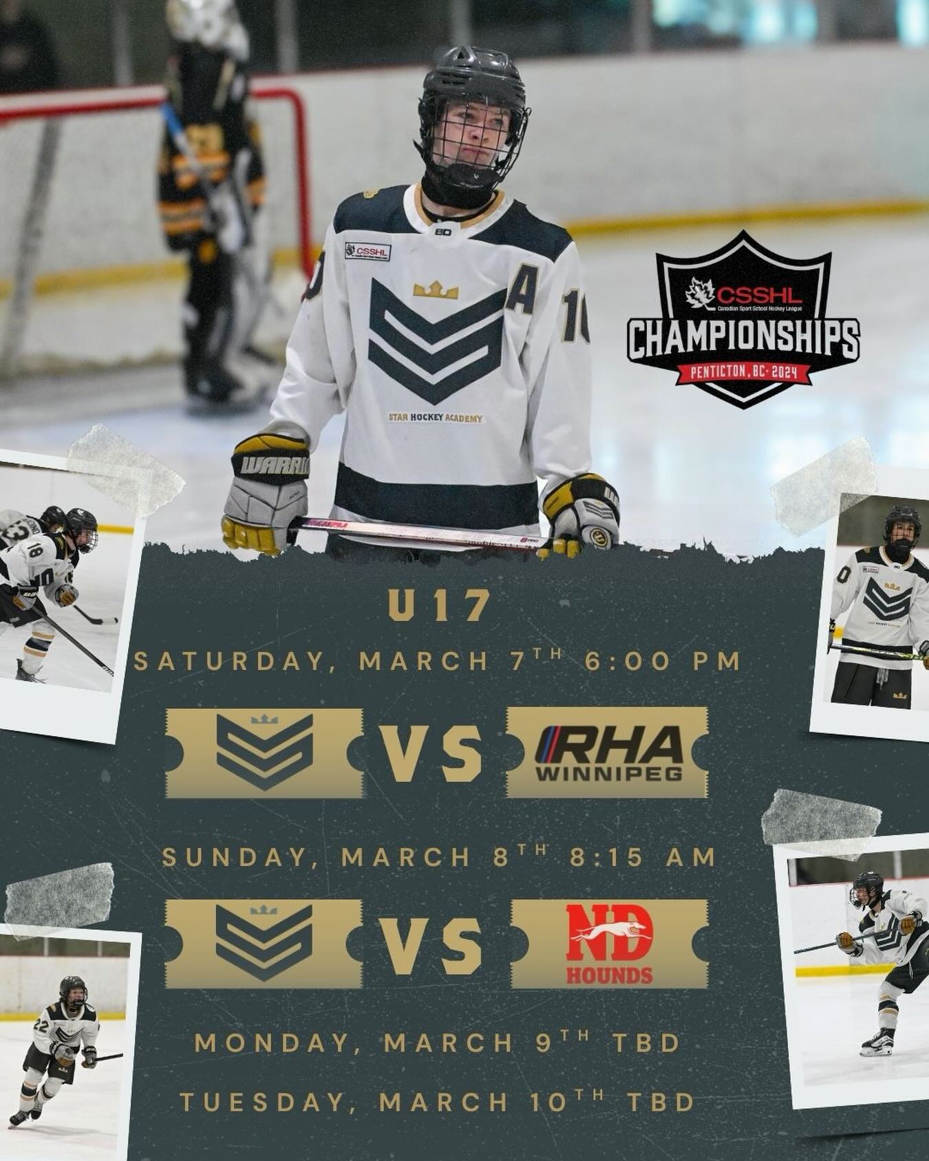 U17 WIRED 4️⃣ playoffs 🪢 #csshl #starhockeyacademy