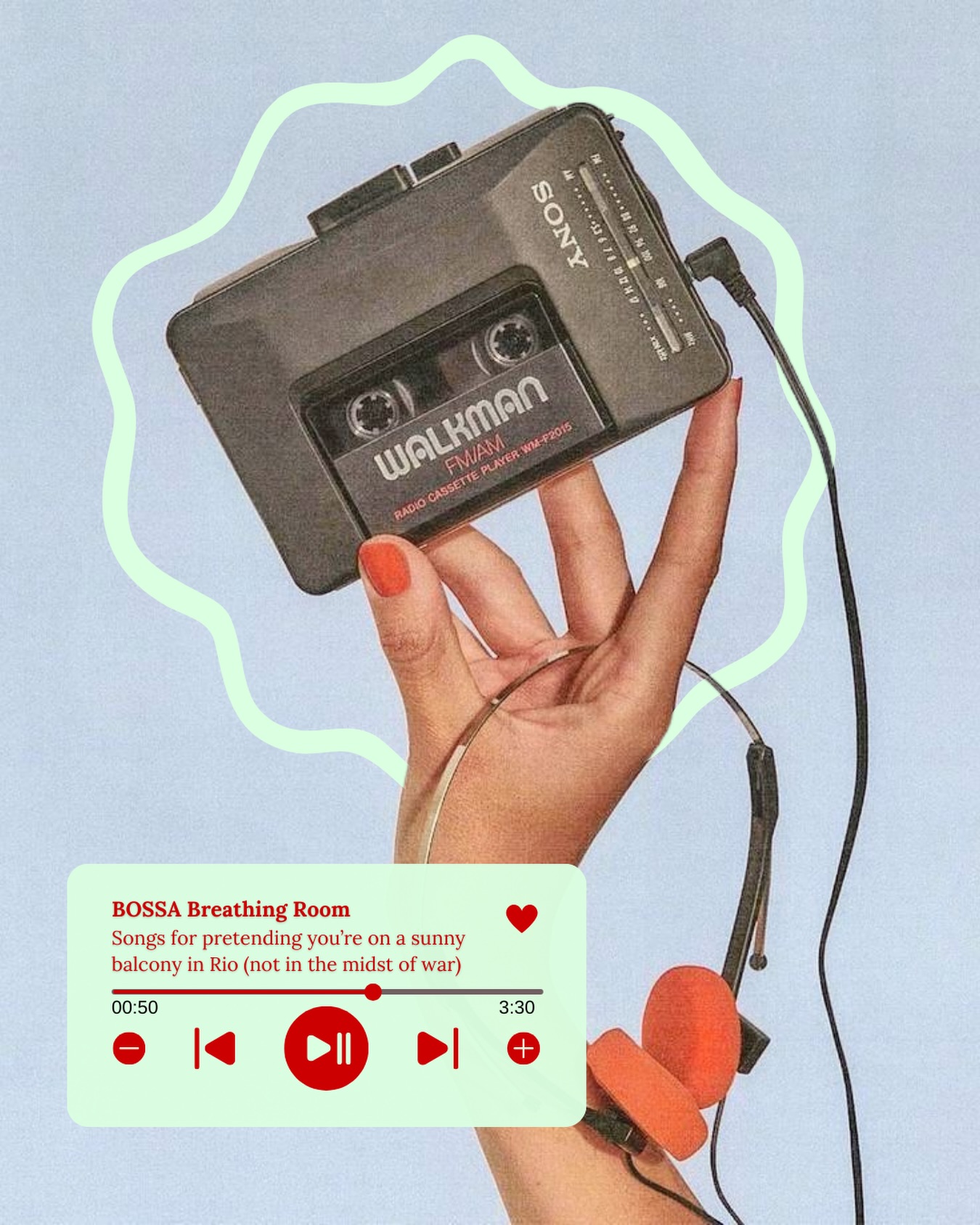 Some shopping therapy can really help distract the mind, but nothing like some music to make us feel like we’re in a sunny balcony in Rio. LINK OF OUR NEW PLAYLIST IN BIO: BOSSA Breathing Room 😌🌴🌊
Shabbat shalom, Bossers! May this be a quiet one when it comes to azakot but loud when it comes to songs 🎧🫶🏼💕