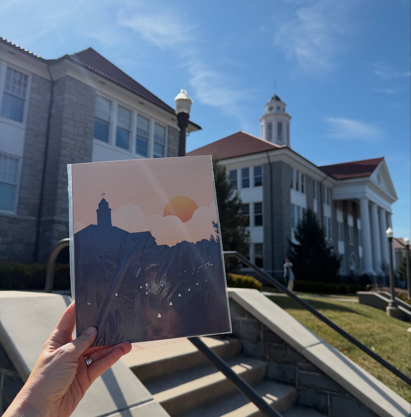 A little full-circle moment today. 💜
I brought a handful of my JMU Cupola art prints with me to campus and decided to do #freeart drop
➡️Swipe through to see where a few of them landed!
James Madison University is my alma mater, so being back here is already special — but today we’re also touring campus for Brody since he was accepted and is considering JMU as one of his college options.
If you happen to find one of the prints around campus today, it’s yours to keep. 💛💜
Go Dukes!
