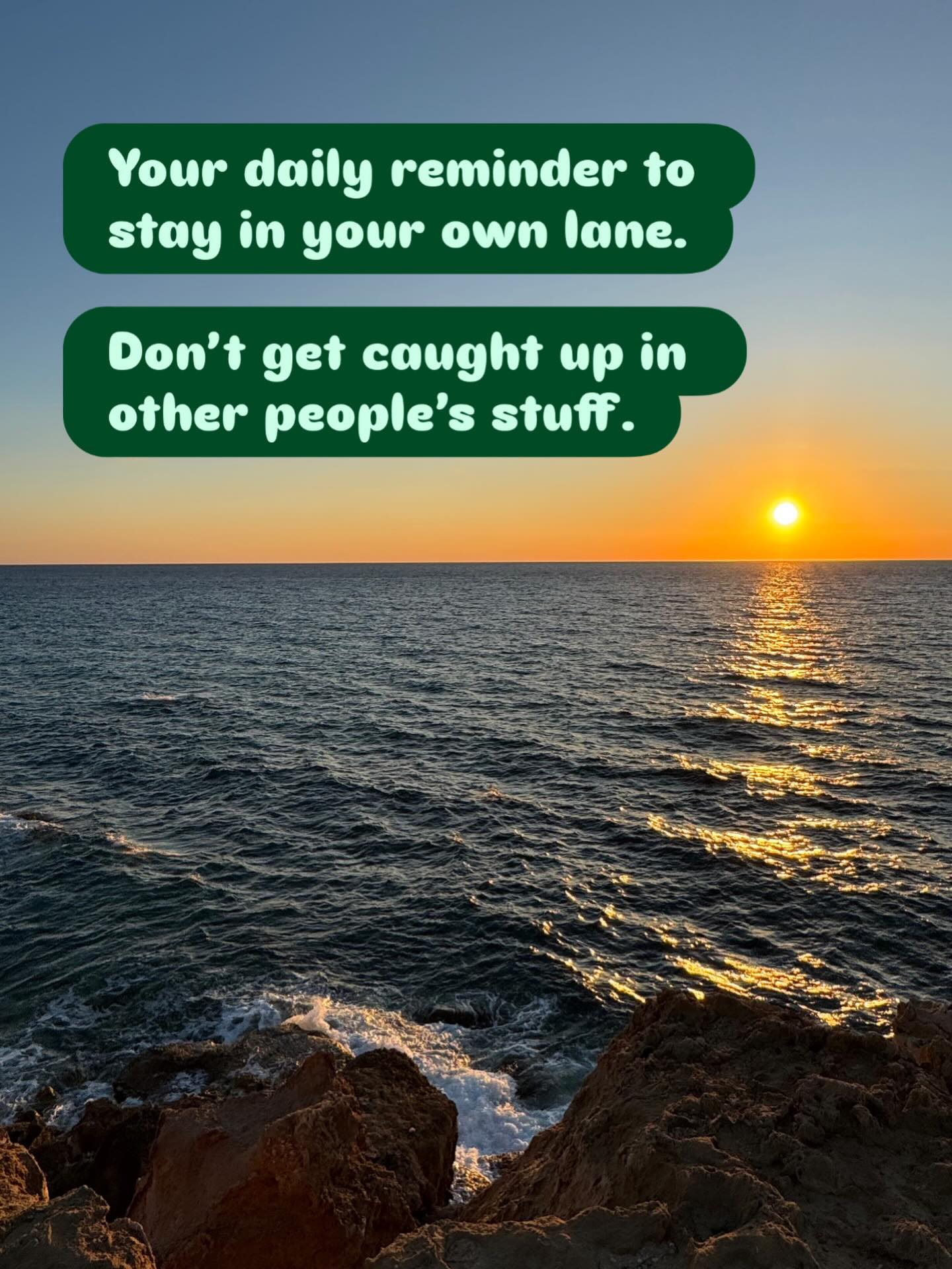 Focus on your choices, your values, your boundaries and your wellbeing.
Don’t get caught up in the drama, it won’t serve you.
#sawyamindandbody #anxietymanagement #acttherapy #staytrue #staytruetoyourself
