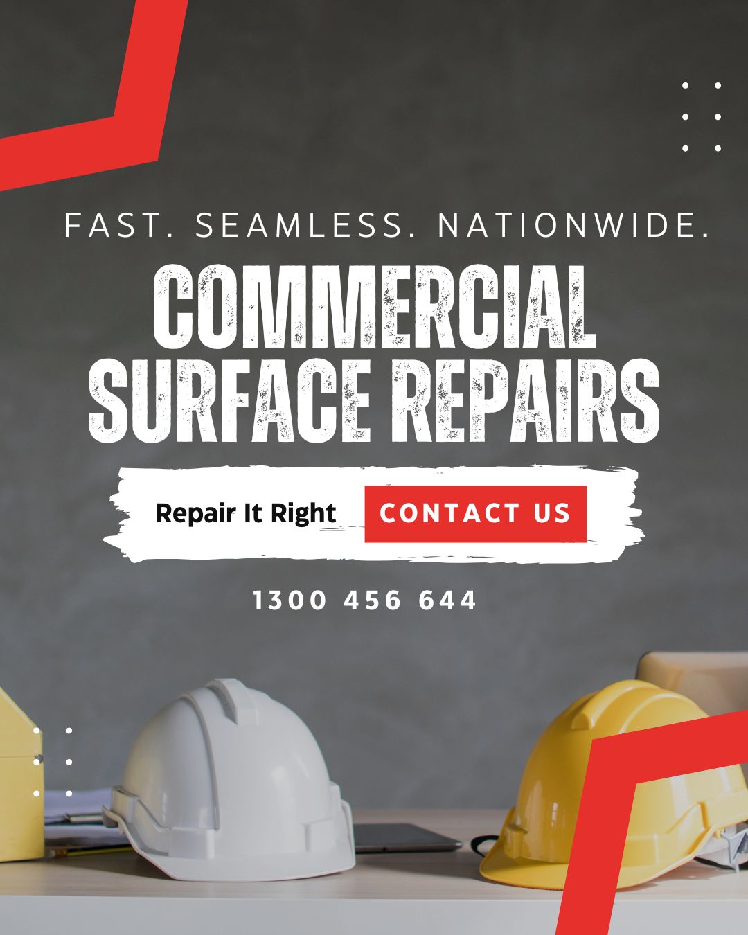 With over 10,500 repairs completed, we service both residential and commercial spaces across Australia.
✔️ Retail
✔️ Restaurants
✔️ Hotels & offices
✔️ Builders & handovers
✔️ Property managers, real estate & strata
High-traffic areas take a beating.
We restore them without the cost and disruption of full replacement.
Commercial damage? Contact us today!
#surfacerepairing #surfacerepairs #surfacerestoration #surfacerepairspecialists #surfacerepairs