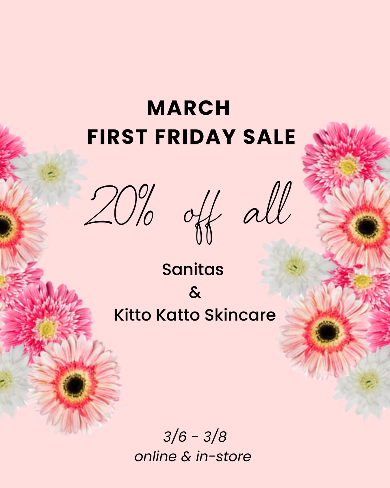 Happy first Friday of March! We are so happy itโs a snowy one today โ๏ธ
Shop online or in store from 3/6 to 3/8 ๐๏ธ
#denverskincare #denverlocal #denvermedspa #denveresthetician #esthetician