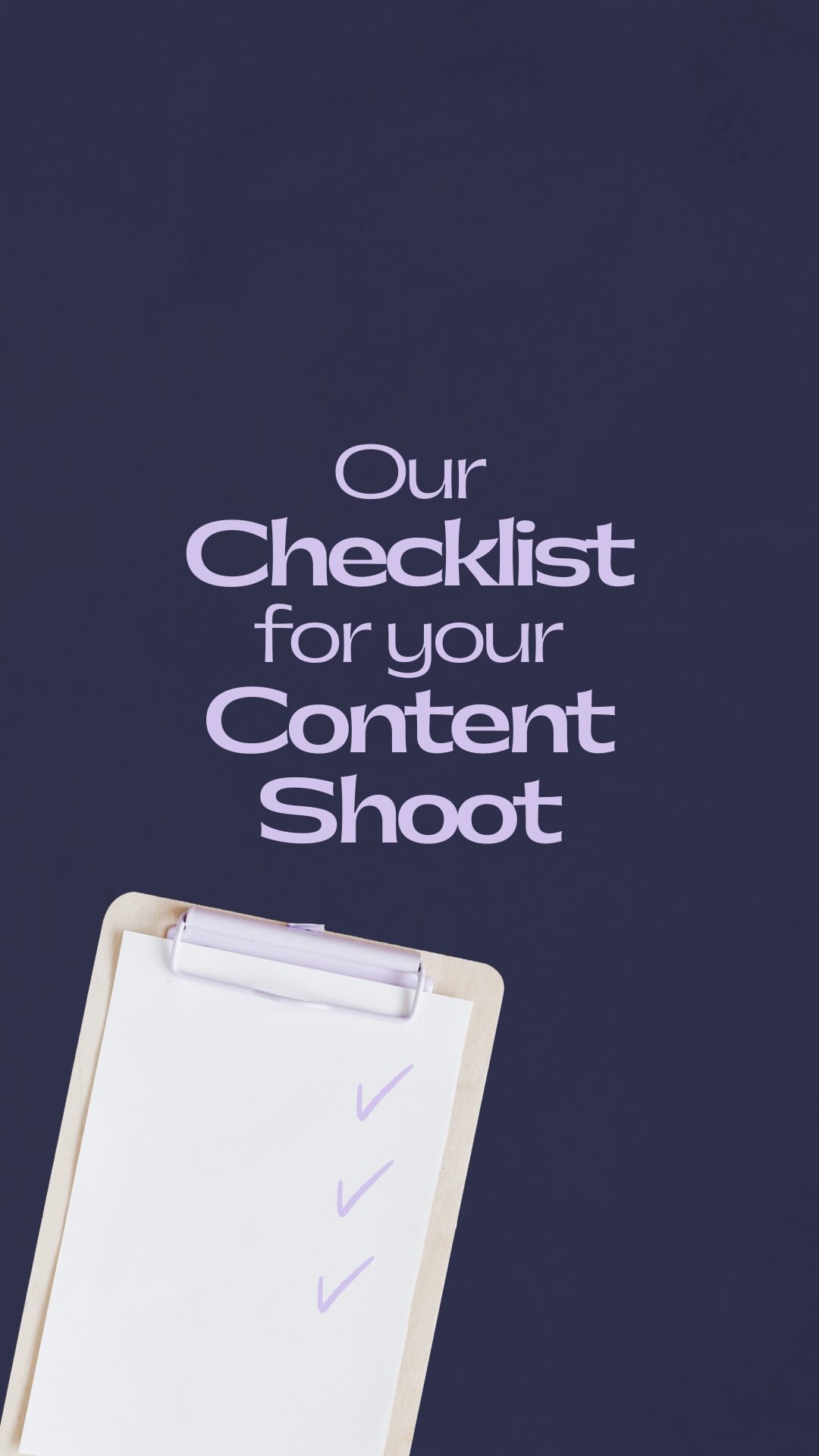 Content shoots aren’t just about showing up and filming.
They’re about preparation.
Every shoot we run starts before the camera turns on —
clear goals, defined messaging, planned shot lists, brand alignment, and knowing exactly what this content needs to do for the business.
If you’re a business owner creating your own content, feel free to steal this checklist. It’s the same structure we use as a full-service marketing agency to keep shoots strategic instead of chaotic.
And if planning, coordinating, and executing content feels heavier than it should — that’s usually a sign you’ve outgrown doing it alone.
Click the link in our bio to book a discovery call to see how we can help you at whatever stage you’re at in your marketing :)