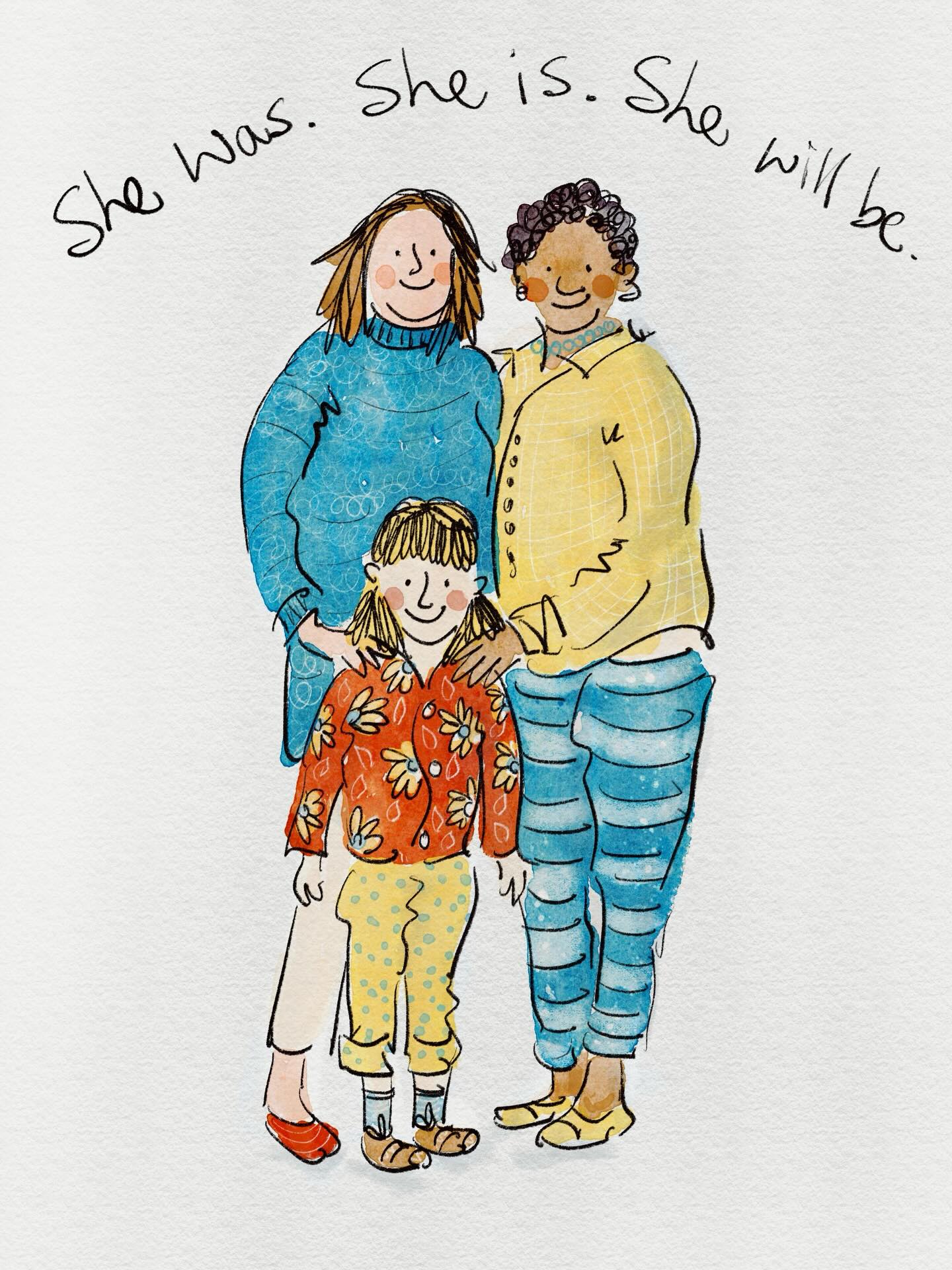 After reading some awful stories in the news this week about child brides and violence against women, I’ve been thinking a lot (as ever) about the world my 13 year old daughter is growing up into.
So here’s a little picture for International Women’s Day. A small celebration of strength and resilience - the strong women I read about, the strong women I know, the strong women I love, and perhaps even the strong woman I am.
And hope for the future - for girls like my daughter, already strong, trying to make their way in this world.
#womensinternationalday #womensrightsmatter #womenillustration #foryou #goodshipillo