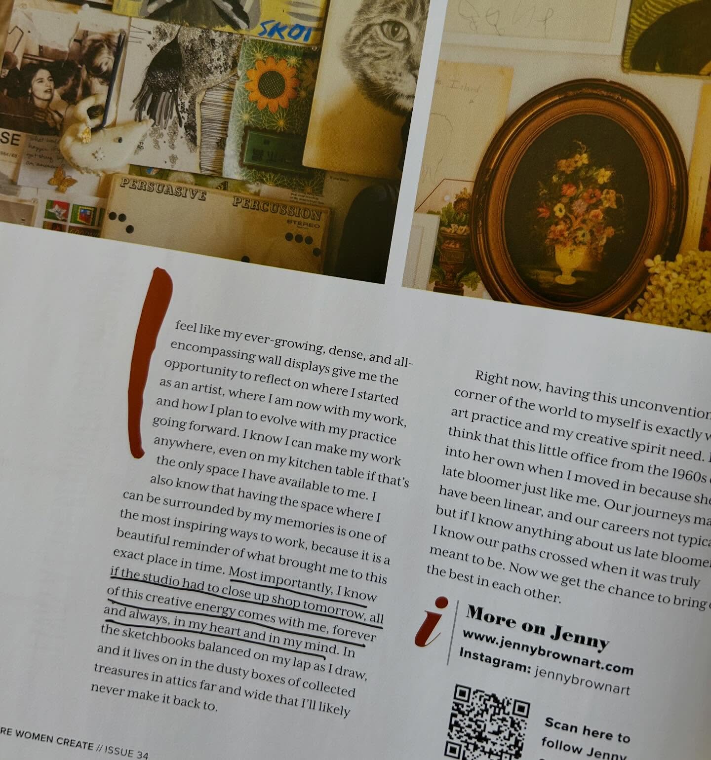 What a blessing that is ✨Thank you for the reminder @jennybrownart
#wherewomencreate
#niksenmoods
@wherewomencreate