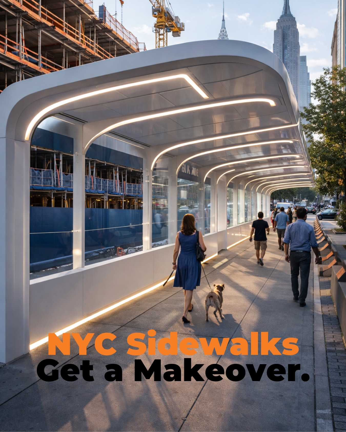 Did you know? — NYC is reinventing sidewalk sheds
you know?
New York City is updating how sidewalk sheds look and function — introducing modern, better‑designed structures that let in more light, reduce visual clutter, and still protect pedestrians during construction. 
These designs are part of the city’s broader safety and streetscape improvement efforts, and are expected to start appearing around NYC as early as 2026. 
Safety and a more pleasant street experience can go hand in hand! 🔨🚶♂️
#HighRiseSafety #NYCConstruction #UrbanDesign #SidewalkSheds #safetyfirst