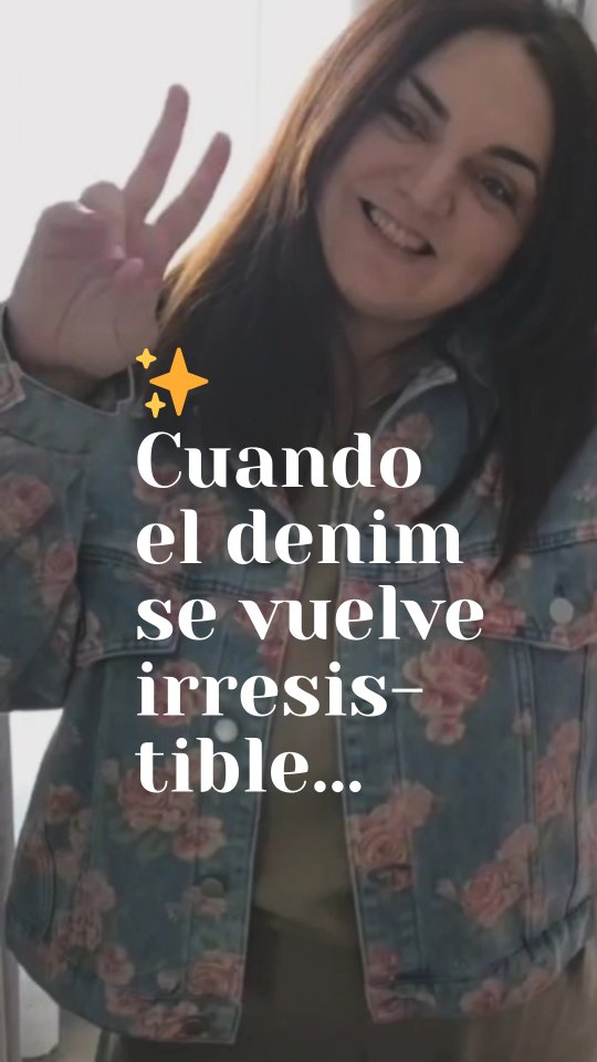 Cuando las clientas como @anafica.0407 nos regalan está joya de reel, no os imagináis lo feliz que soy.
Rosas, estilo y actitud en una sola prenda.
Luce @anafica.0407 nuestra cazadora rosas un diseño cómodo y espectacular para llevar en cualquier momento.
Mil gracias Ana 😘❤️
En existencia en la web
#auracoleccioncurvy #clientas #mujercurvy #prendascurvy #tallagrande