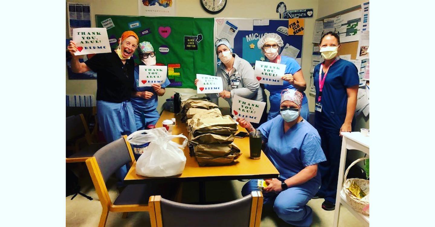 Lunch on Wednesday the Heroes of Beth Israel Deaconess Medical Center @bidmchealth. Thank you for everything you do! •
•
Wednesday’s Meal Donation - 25 Indian meals from @tikkawaygrill•
•
#HeroesOfCOVID #COVID19 #Coronavirus #Frontline #Heroes #Boston #BI #BIDMC #Massachusetts #BethIsrael #bethisraeldeaconessmedicalcenter #HealthcareHeroes #ThanksHealthHeroes