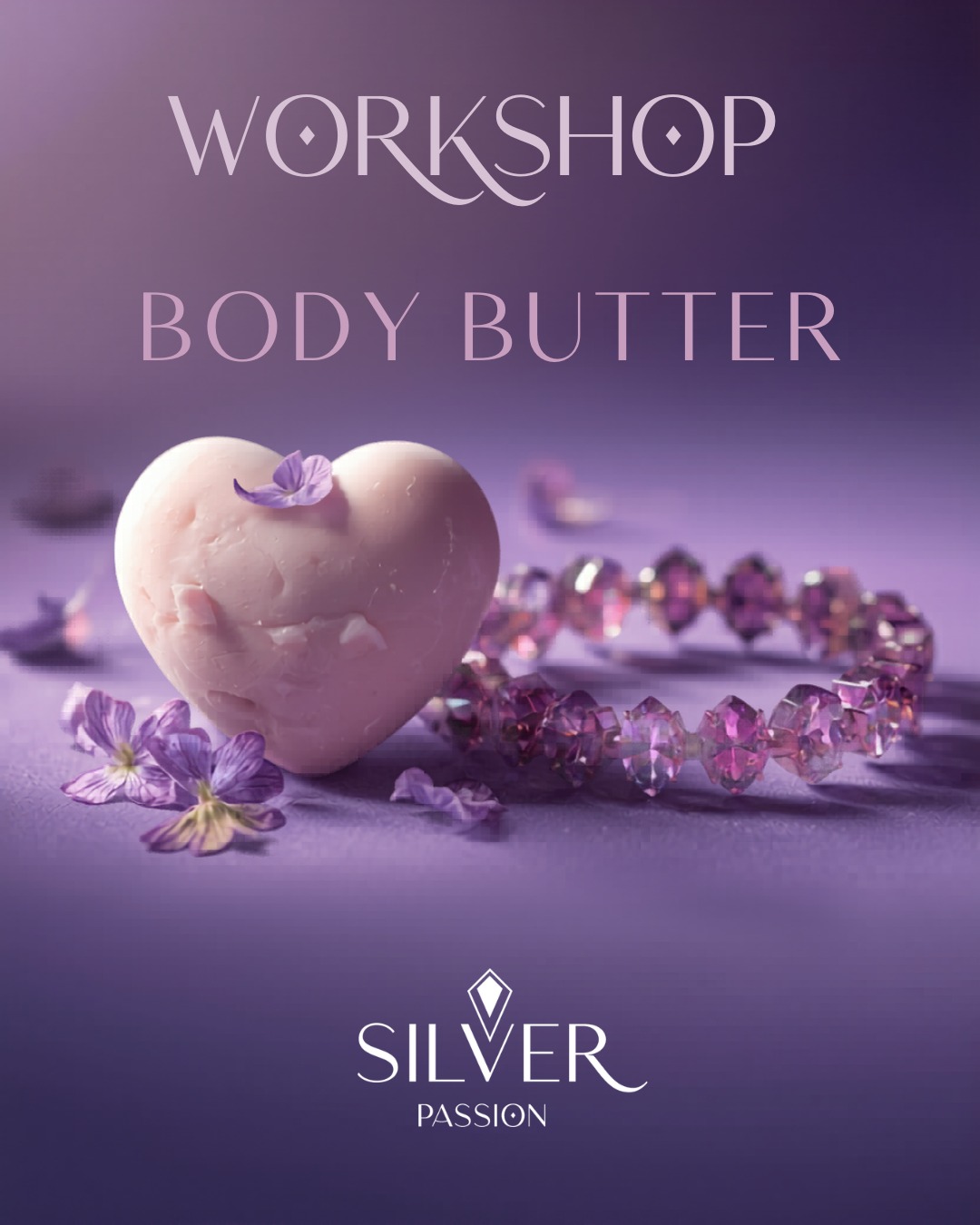 Gönn dir einen inspirierenden Abend voller Düfte, Farben und Energie. In diesem besonderen Workshop stellst du deine eigene luxuriöse Bodybutter aus hochwertigen , naturreinen Zutaten wie Sheabutter, Mangobutter, Kakaobutter und Aprikosenöl her und kreierst dein persönliches Edelstein- Armband aus einer Auswahl von über 30 Edelsteinsorten.
Begrenzte Plätze -sichere dir jetzt deine Teilnahme!
Herzlich
Doris Fleischlin
#Metime#Bodybutter#Workshop#Event#Edelsteine#Silberschmuck